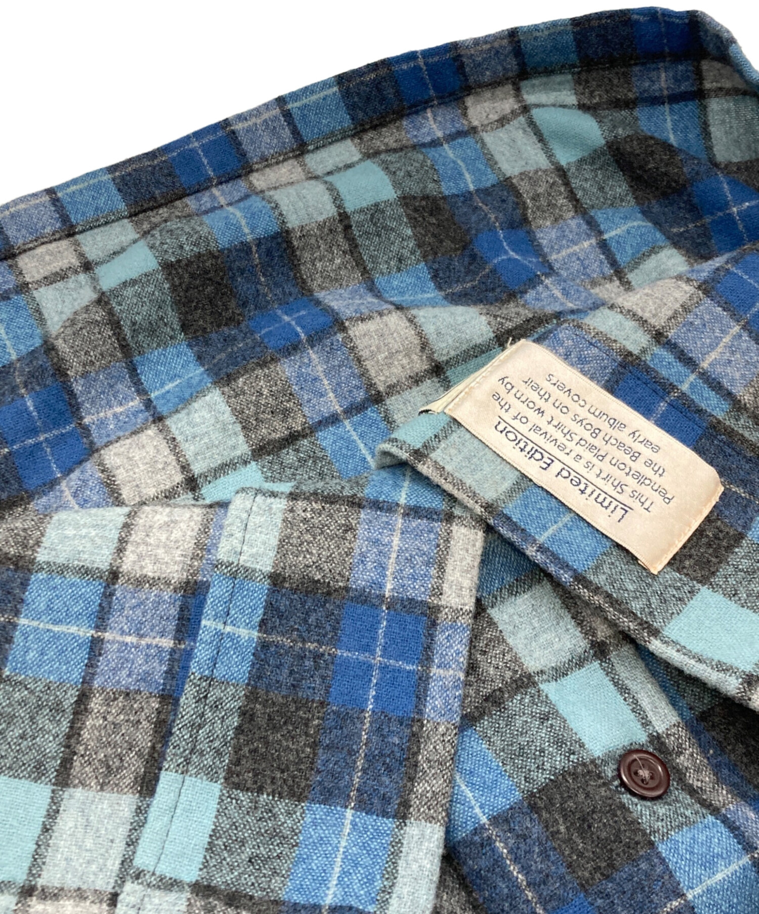 中古・古着通販】PENDLETON (ペンドルトン) BOARD SHIRT ブルー サイズ