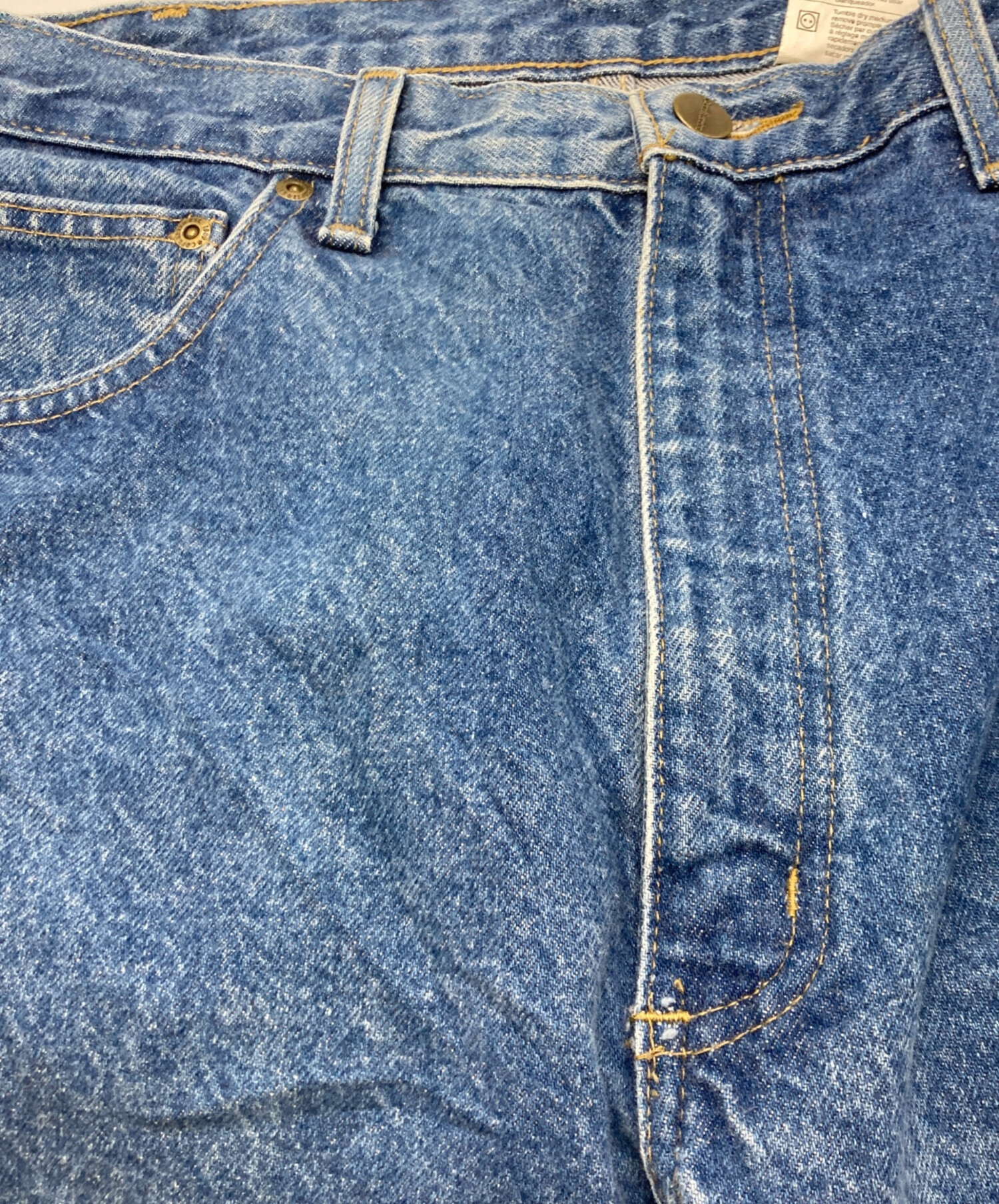 中古・古着通販】CarHartt (カーハート) デニムパンツ インディゴ 