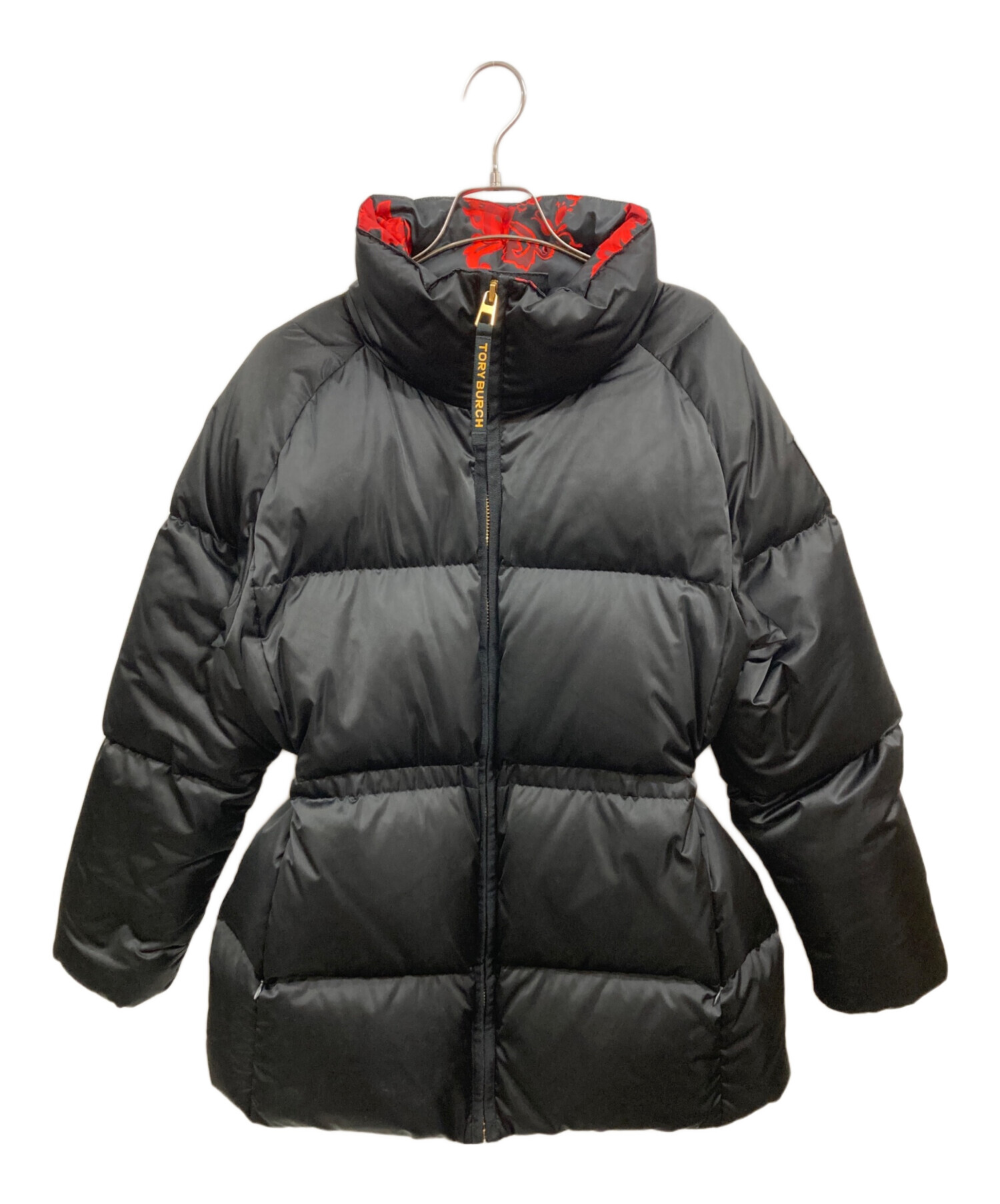 美品トリーバーチダウンジャケット 中古・古着通販】TORY BURCH (トリーバーチ) ダウンコート ブラック