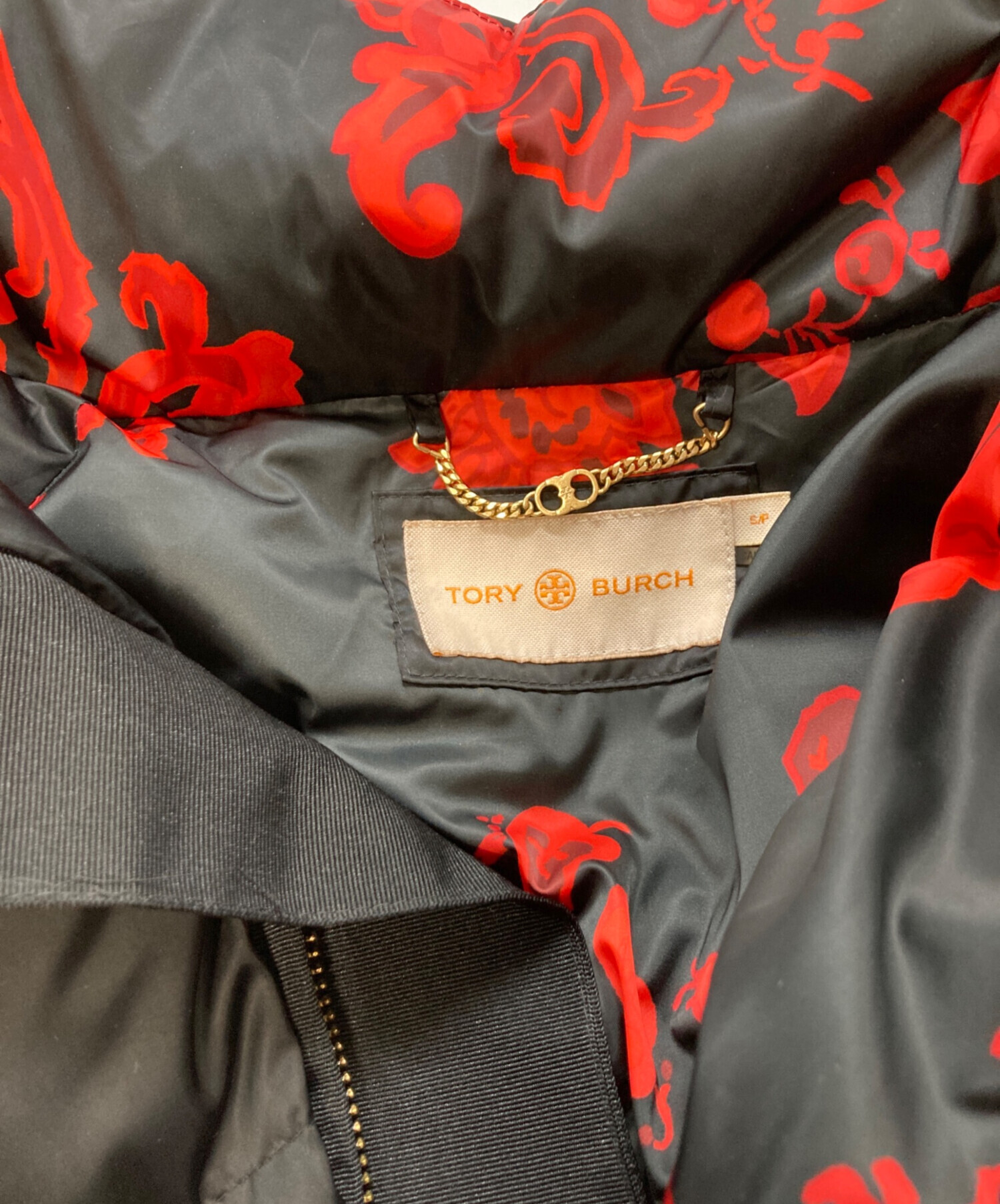 中古・古着通販】TORY BURCH (トリーバーチ) ダウンコート ブラック