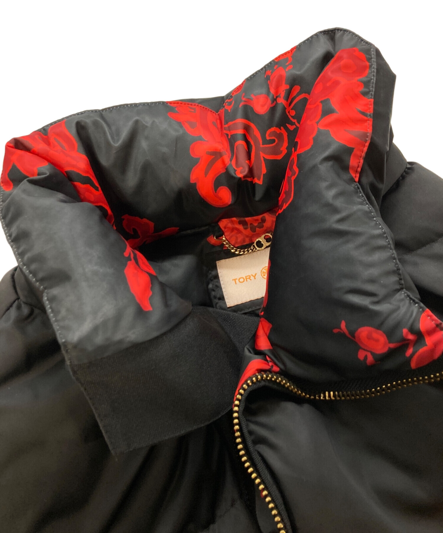 中古・古着通販】TORY BURCH (トリーバーチ) ダウンコート ブラック
