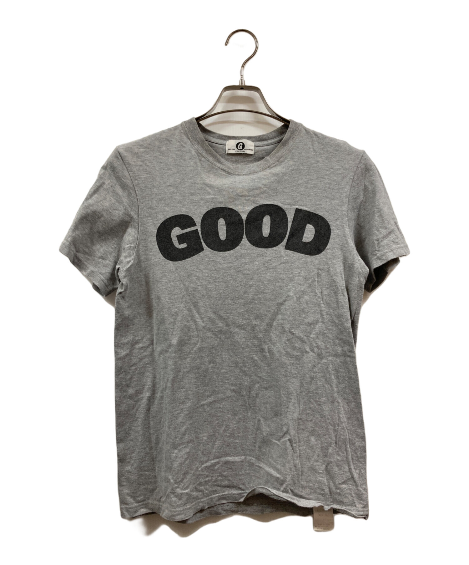 中古・古着通販】GOODENOUGH (グッドイナフ) プリントTシャツ グレー
