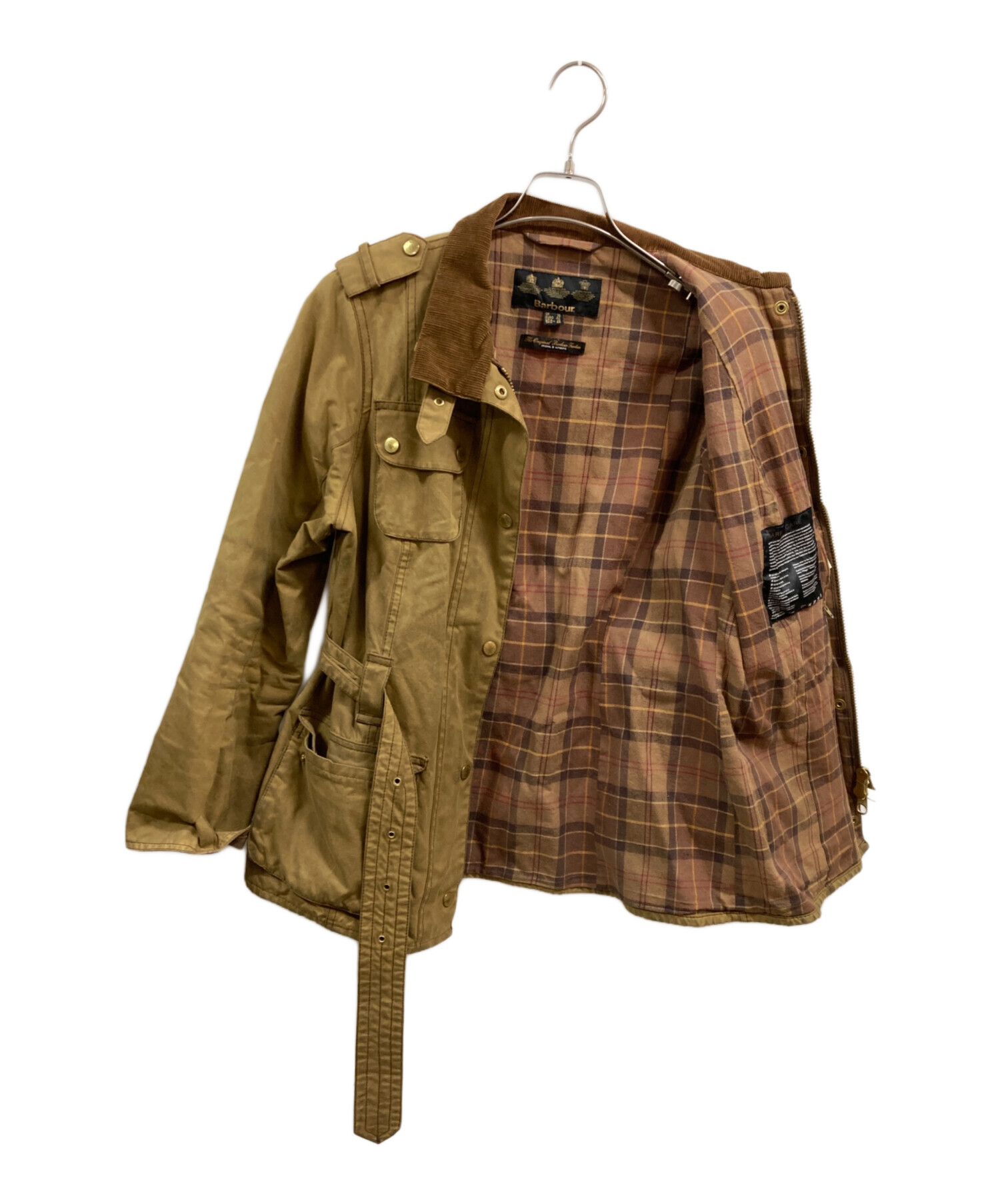 y*i様 Barbour ブラウンジャケット サイズ42 中古・古着通販】Barbour (バブアー) インターナショナルジャケット