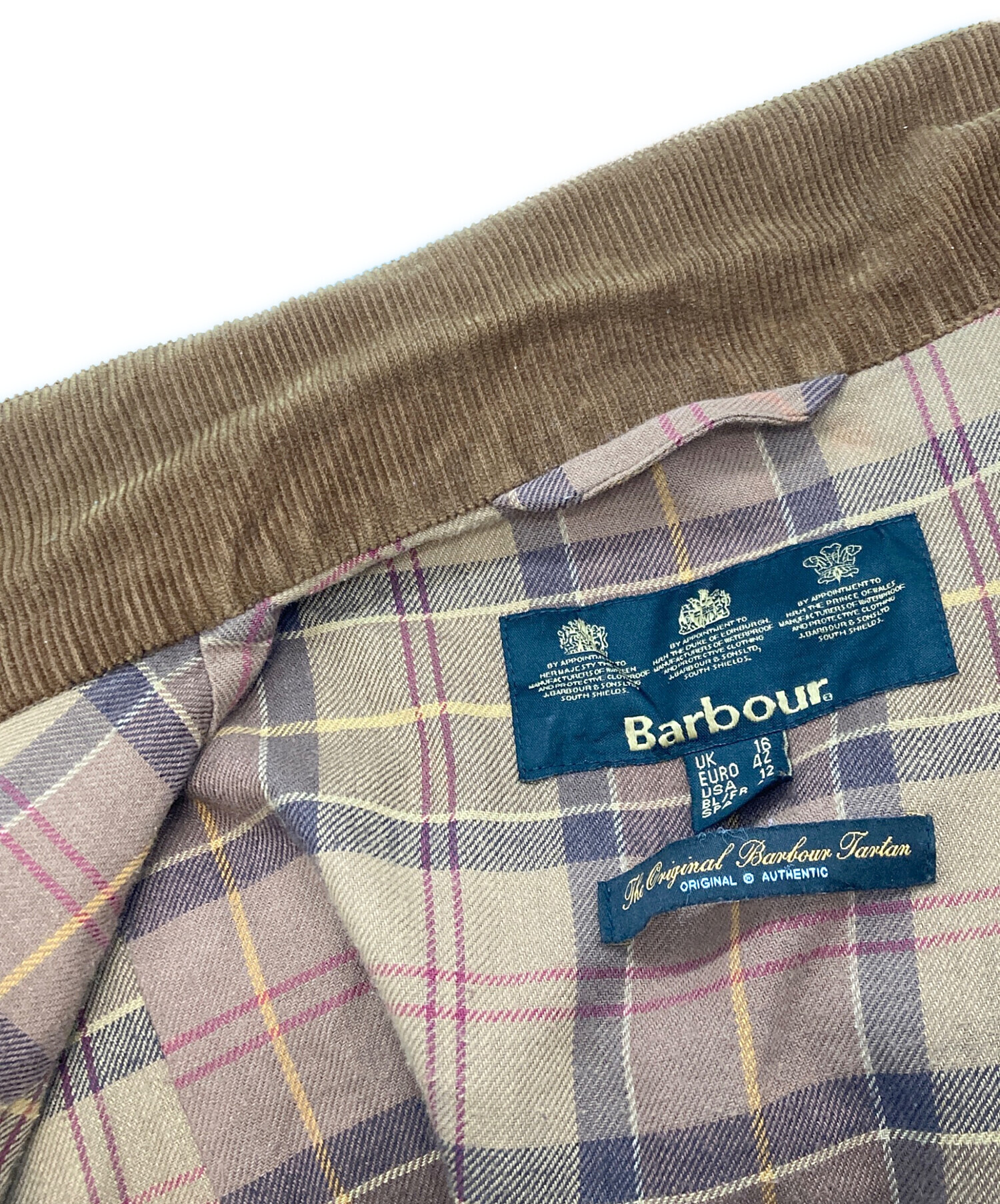 中古・古着通販】Barbour (バブアー) インターナショナルジャケット