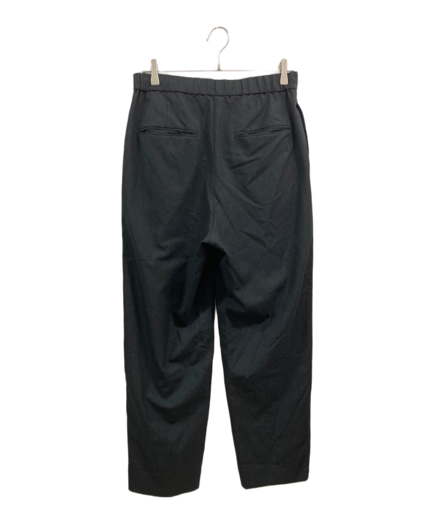 中古・古着通販】ATON (エイトン) WOOL TROPICAL LOOSE FIT PANTS