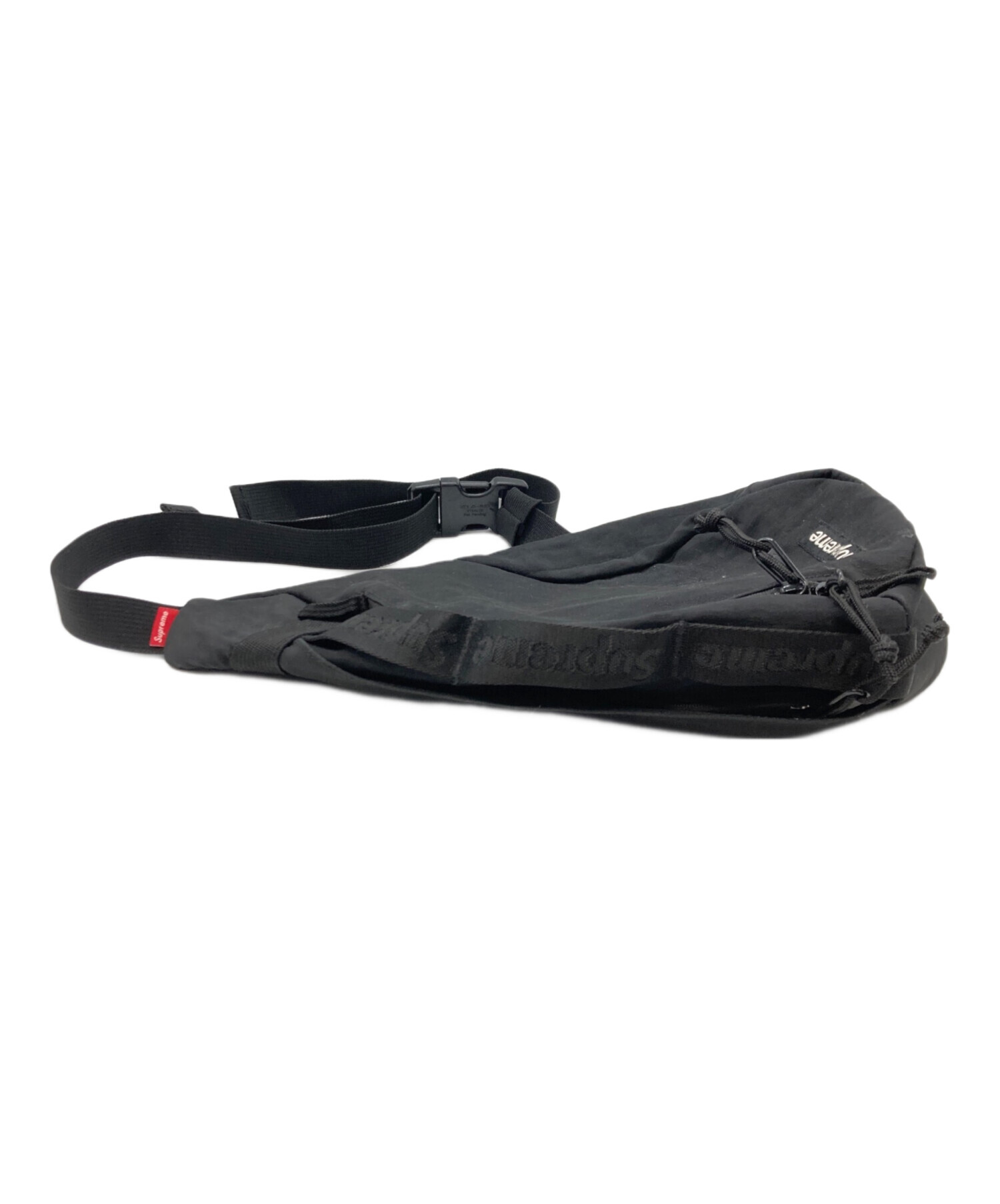 中古・古着通販】Supreme (シュプリーム) スリングバッグ ブラック