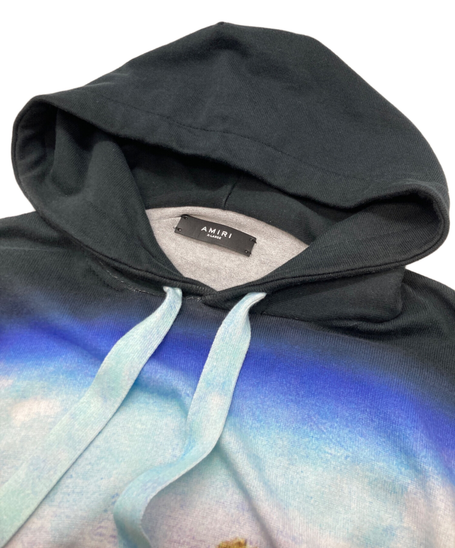 AMIRI グラフィックプリント フーディ 中古・古着通販】AMIRI (アミリ) GRAPHIC PRINT CREW NECK HOODIE