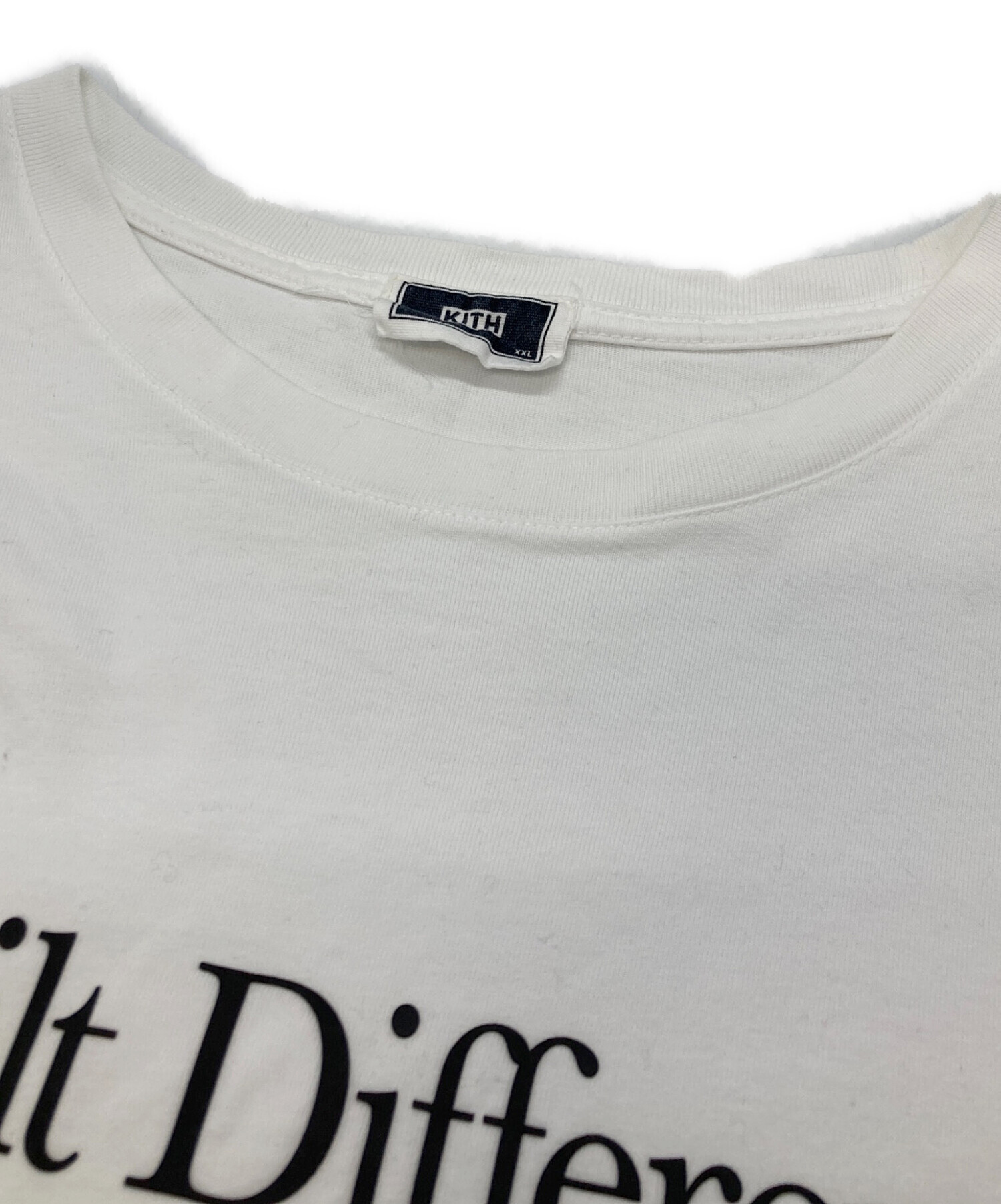 中古・古着通販】KITH (キス) Built Different Vintage Tee ホワイト