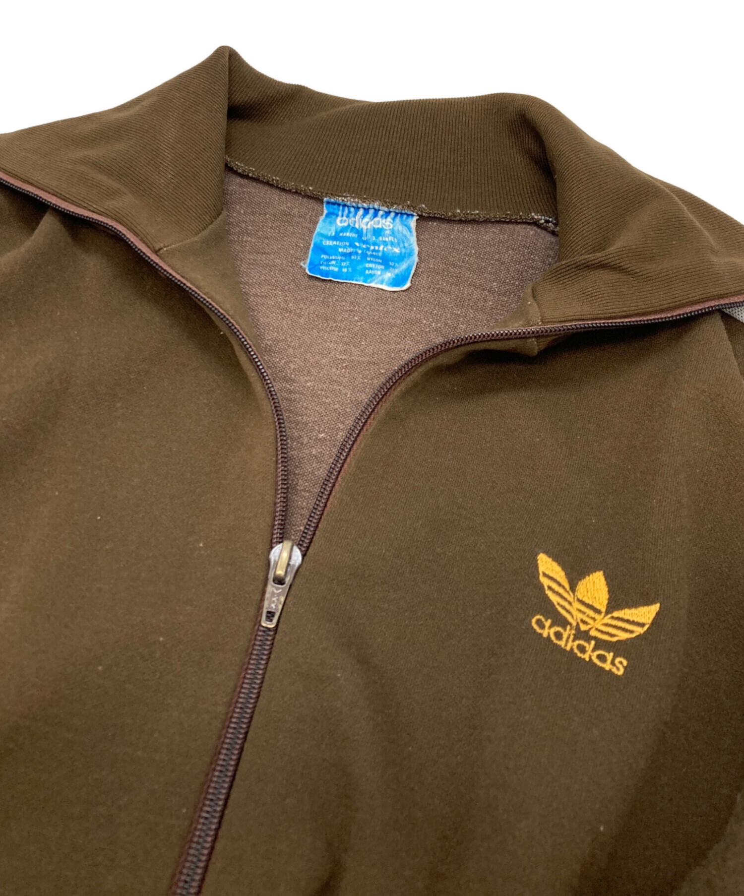 中古・古着通販】adidas (アディダス) トラックジャケット ブラウン