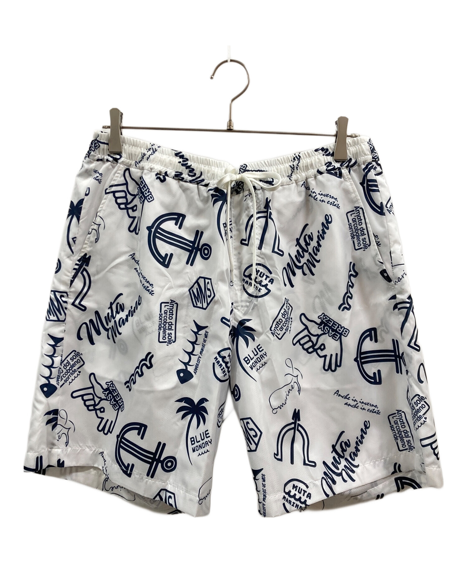 中古・古着通販】muta MARINE (ムータマリン) ランダムロゴ ショート