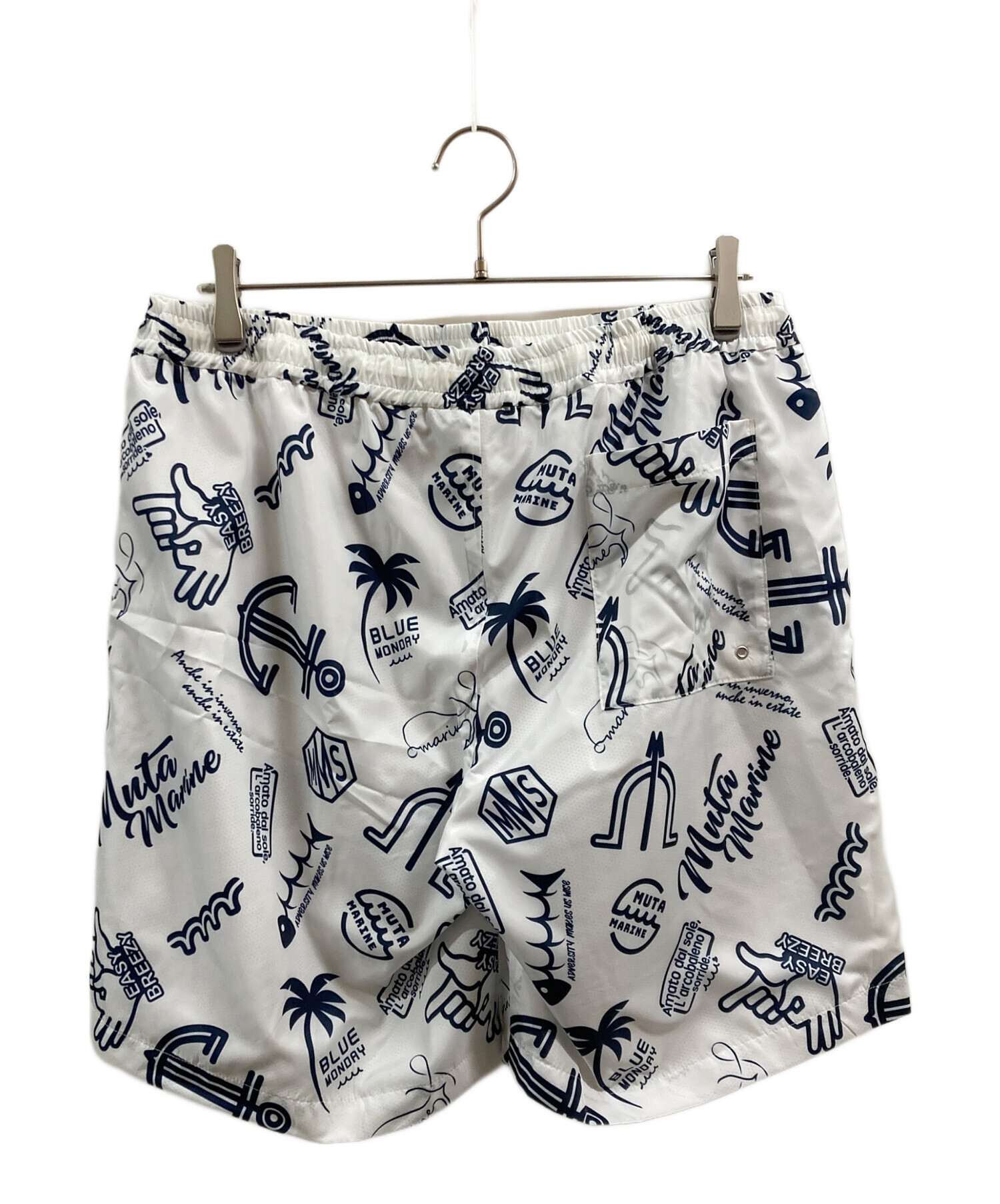 中古・古着通販】muta MARINE (ムータマリン) ランダムロゴ ショート