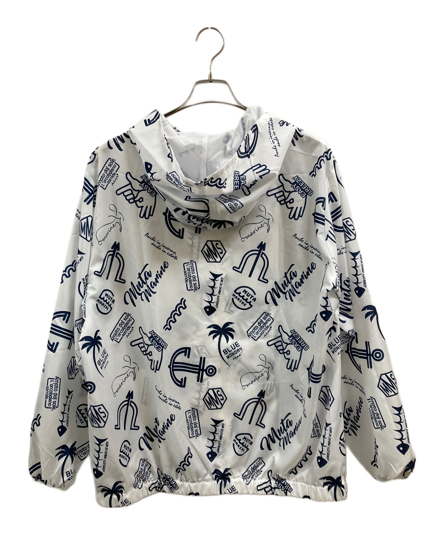 中古・古着通販】muta MARINE (ムータマリン) ランダムロゴ ジップ