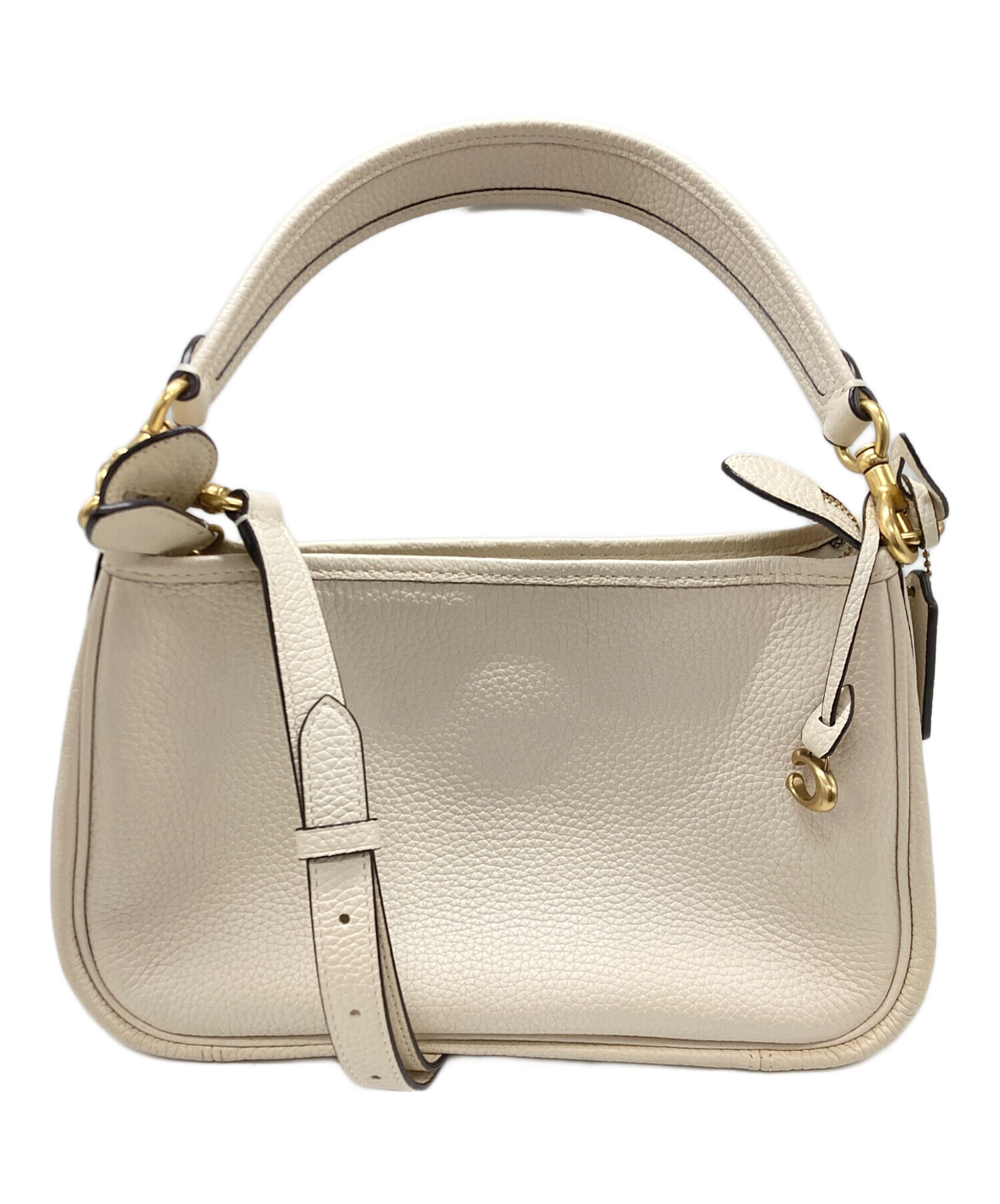 美品 最終値下げ COACH ホワイトレザー ボディバッグ ウエストバッグ 中古・古着通販】COACH (コーチ) ケリー クロスボディバッグ ホワイト
