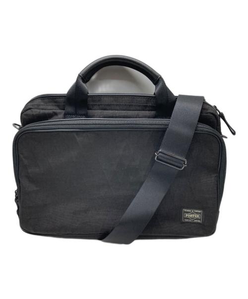 PORTER ポーター FLEXIBLE BRIEF CASE ブラック 廃盤 中古・古着通販】PORTER (ポーター) HYBRID 2WAY BRIEFCASE（S
