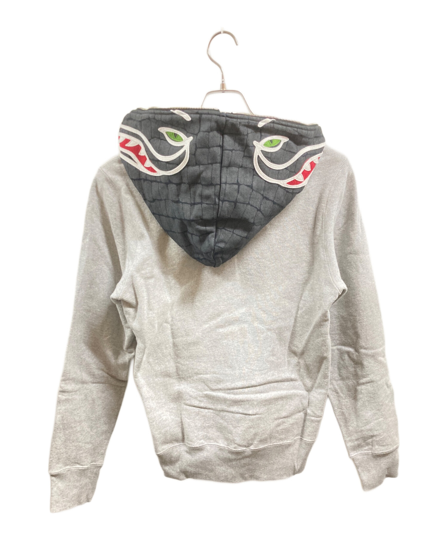 ア ベイシング エイプ ラコステ クロコダイル フルジップ フーディ 中古・古着通販】A BATHING APE (ア ベイシング エイプ) LACOSTE