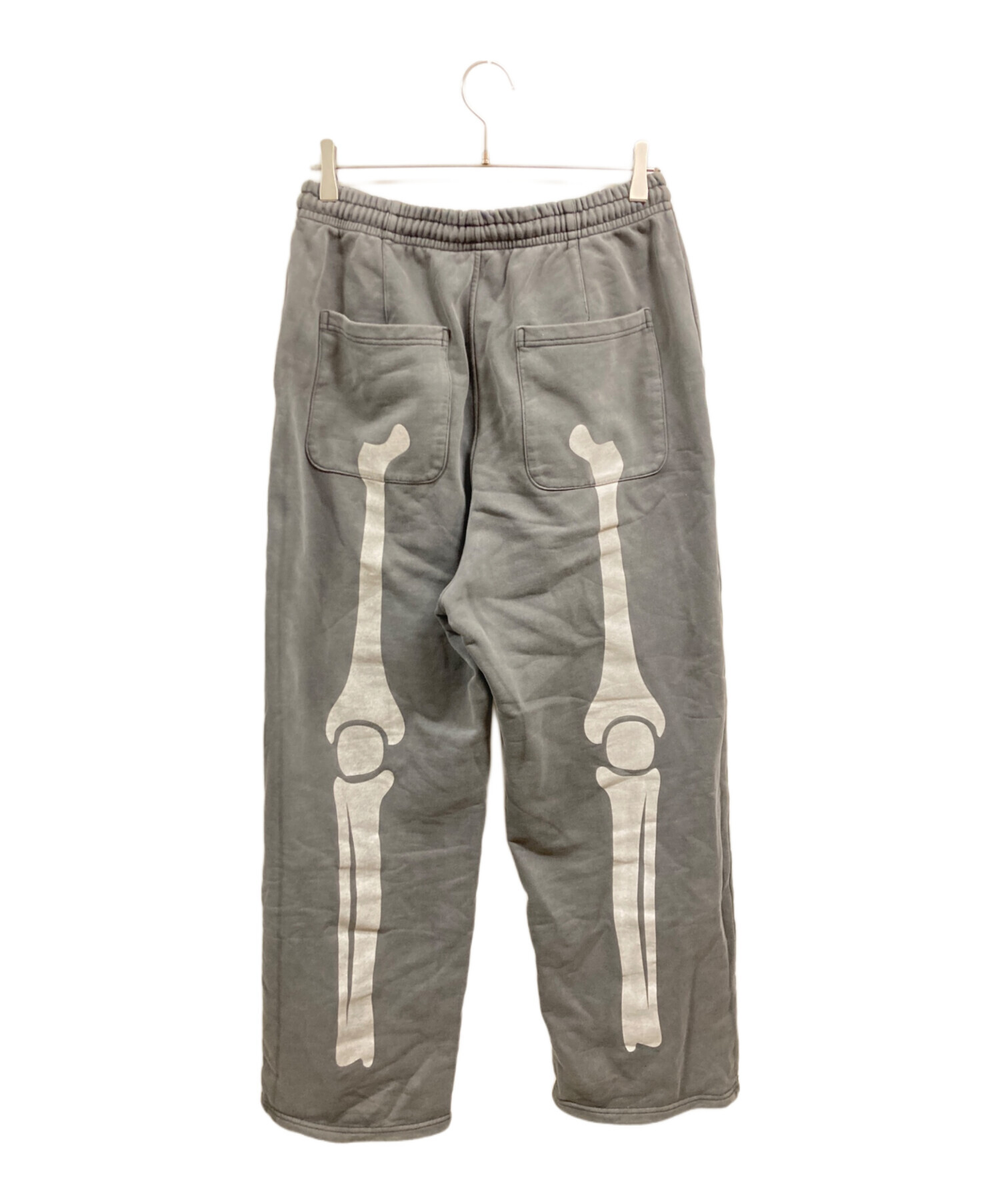 中古・古着通販】VANSON (バンソン) ボーンプリントスウェットパンツ 
