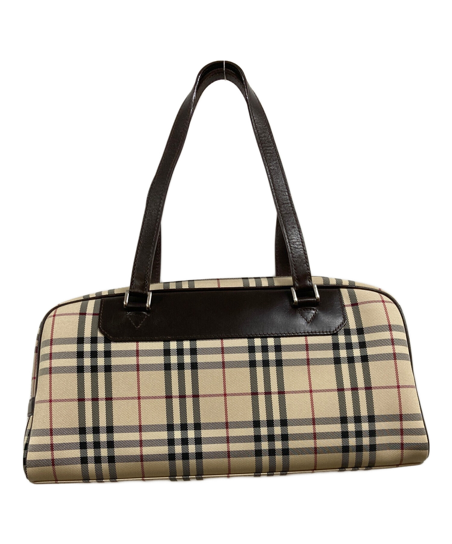 中古・古着通販】BURBERRY (バーバリー) ノヴァチェックミニボストン