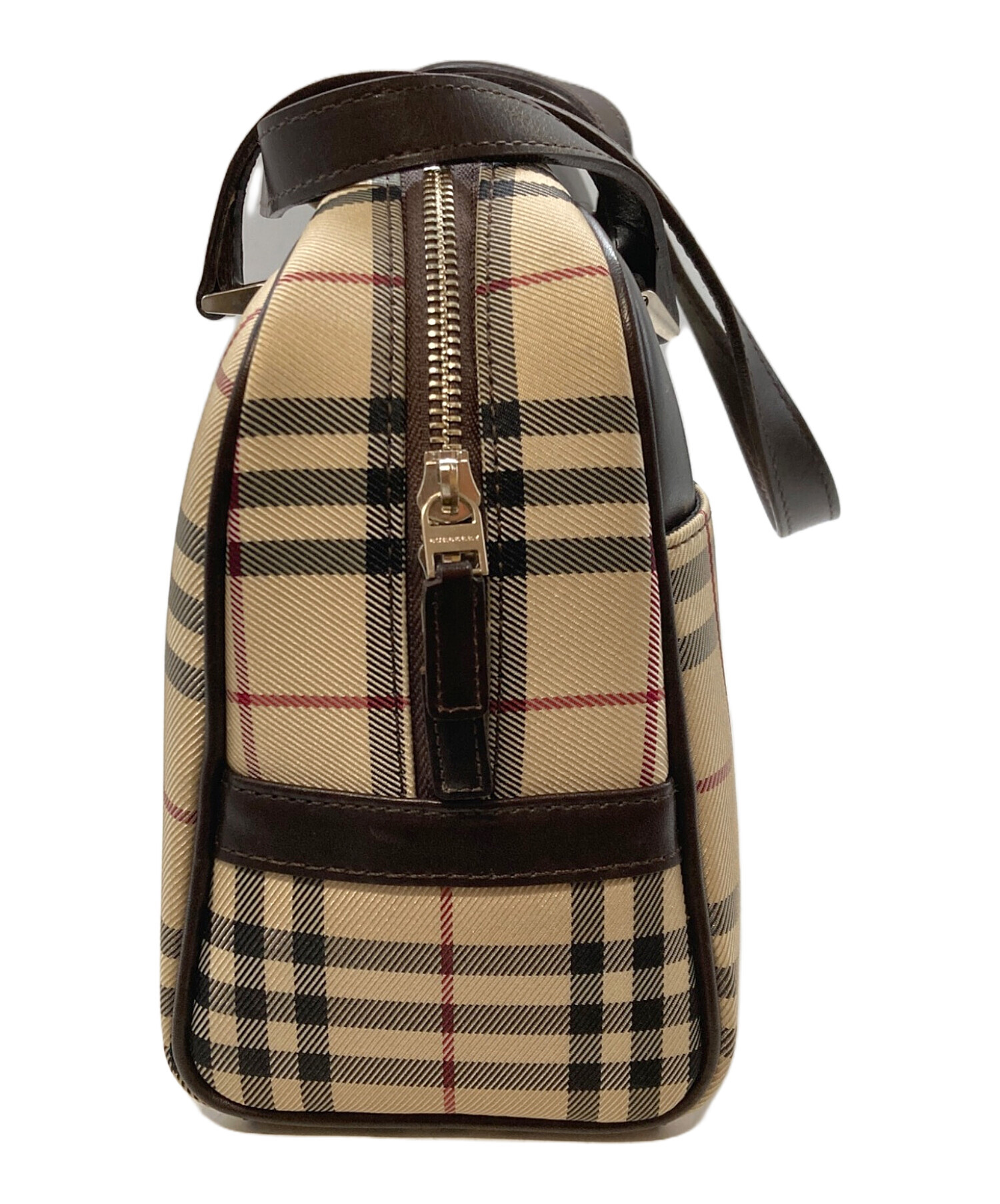 中古・古着通販】BURBERRY (バーバリー) ノヴァチェックミニボストン