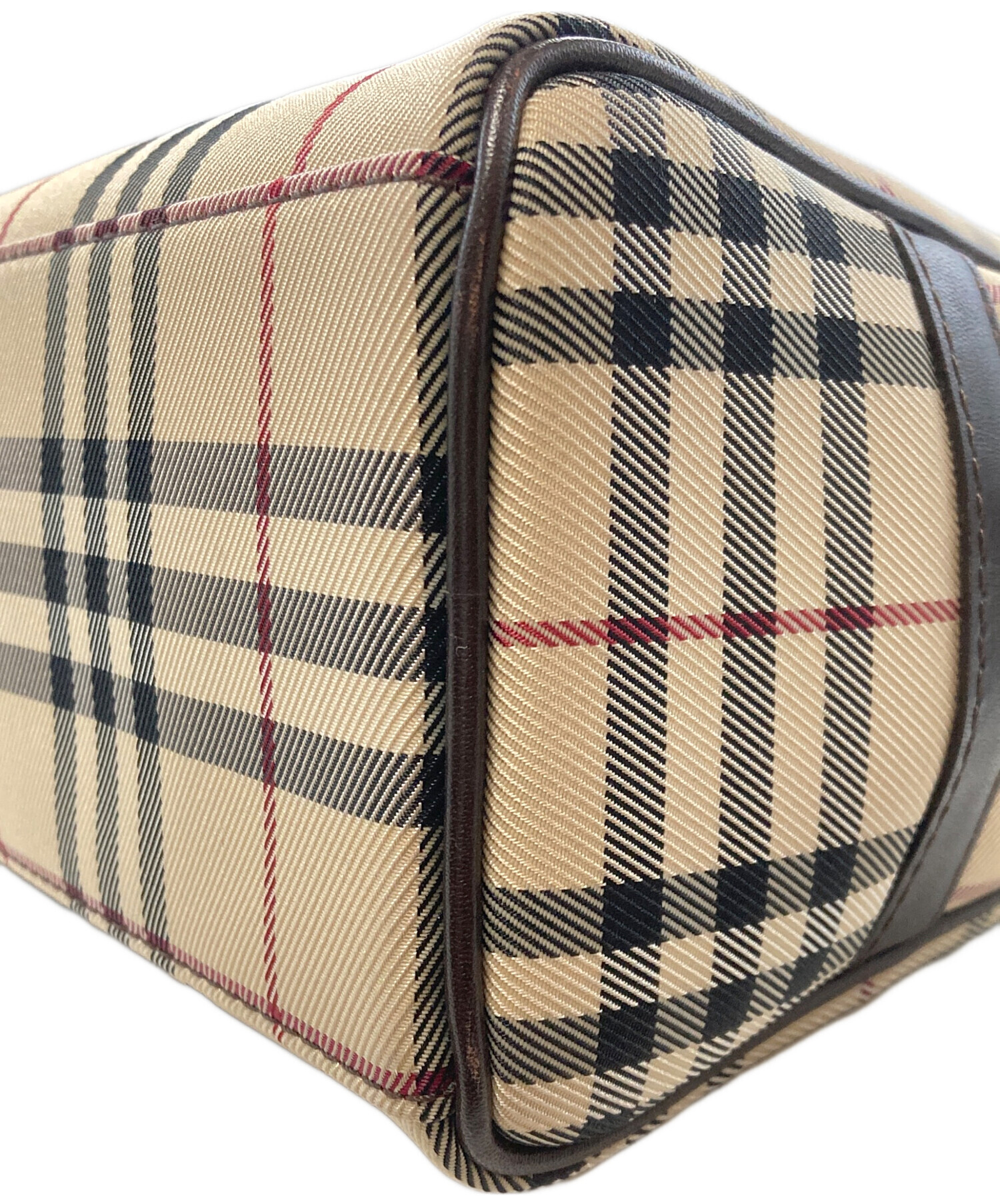 中古・古着通販】BURBERRY (バーバリー) ノヴァチェックミニボストン