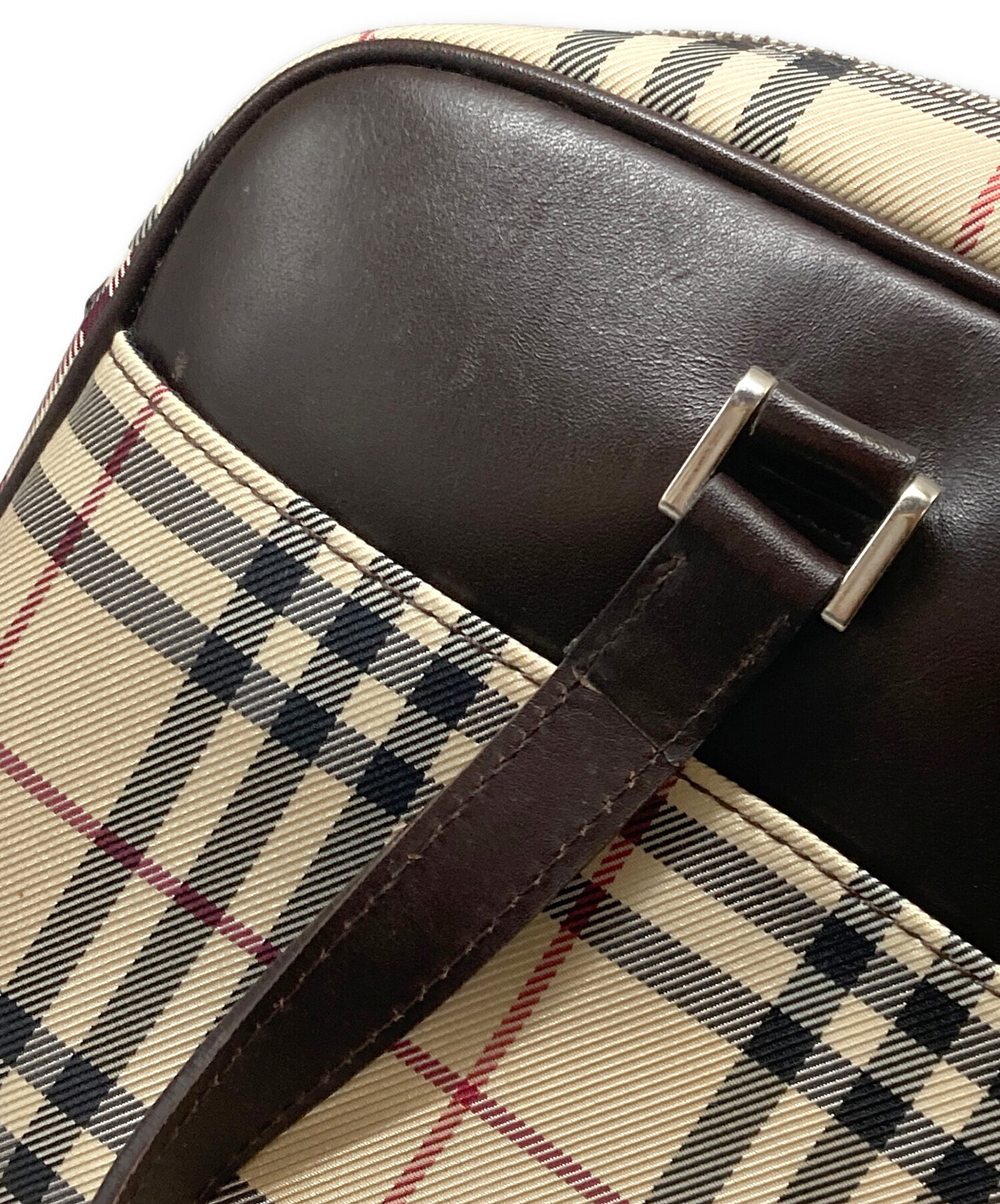 中古・古着通販】BURBERRY (バーバリー) ノヴァチェックミニボストン