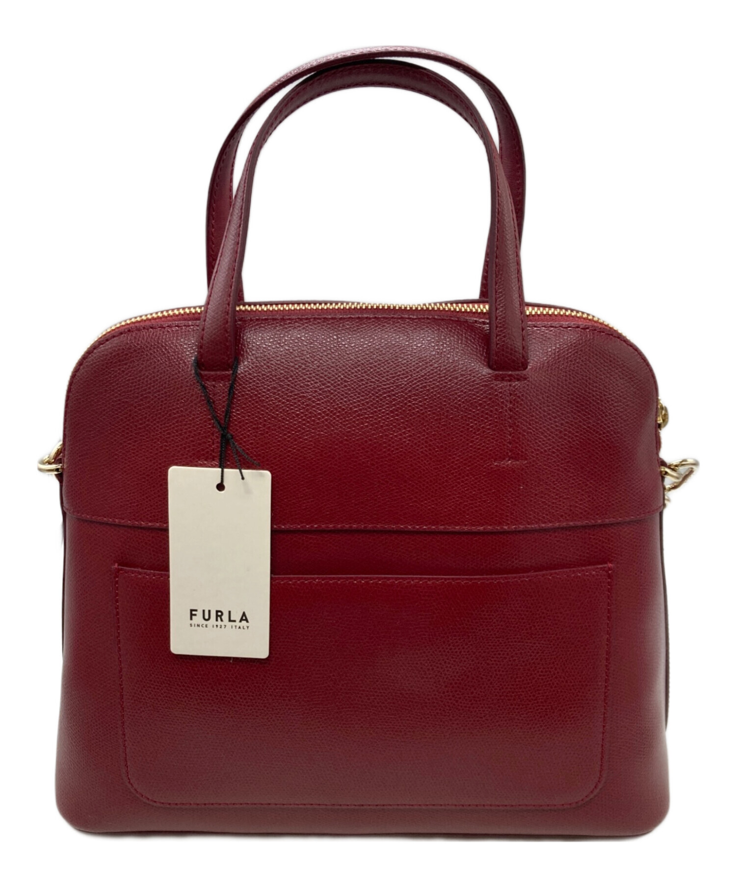新品 フルラ パイパーM レッド 大人気！！ 2way バッグ 希少！！ Furla 