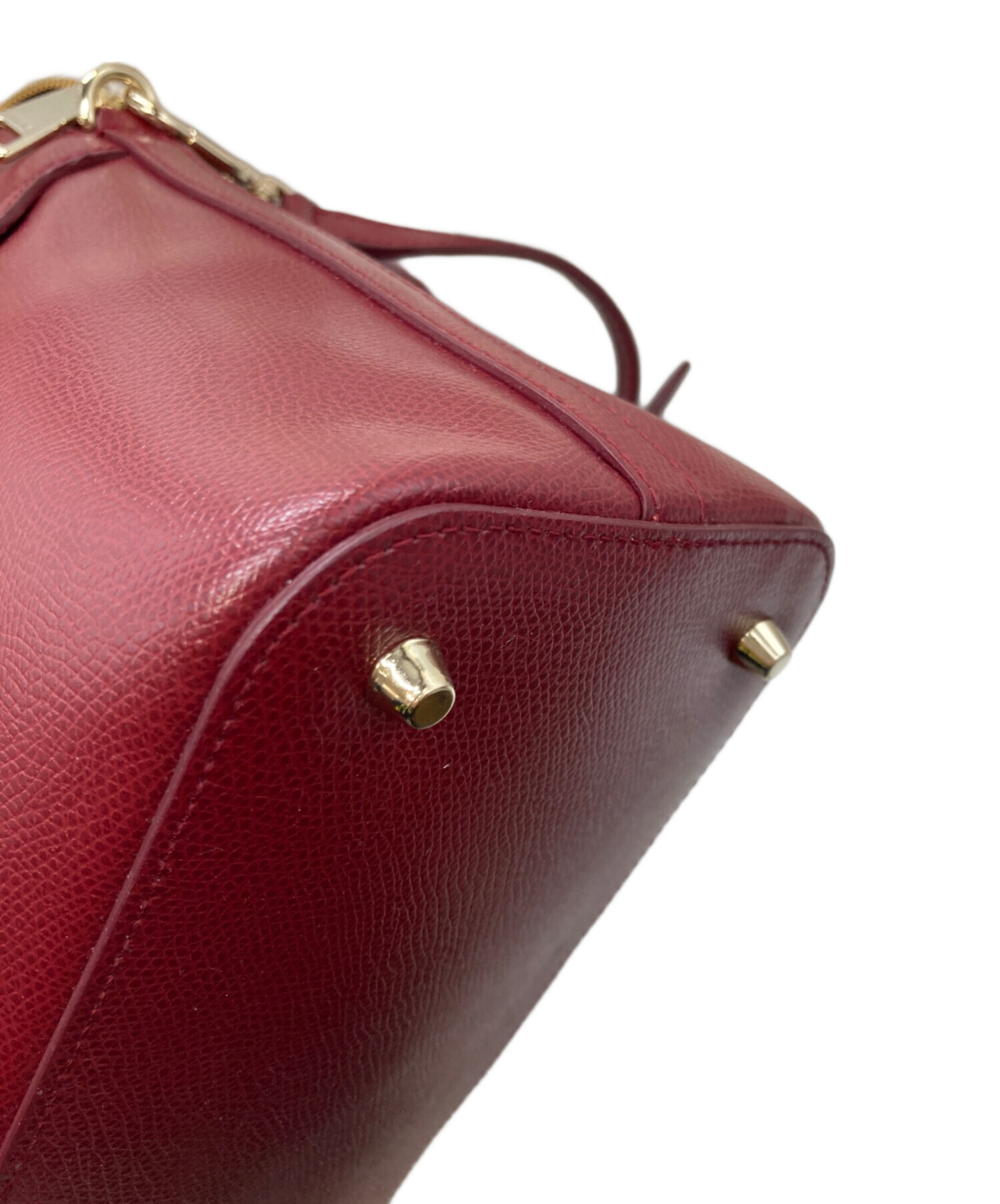 中古・古着通販】FURLA (フルラ) パイパー2WAYバッグ レッド｜ブランド