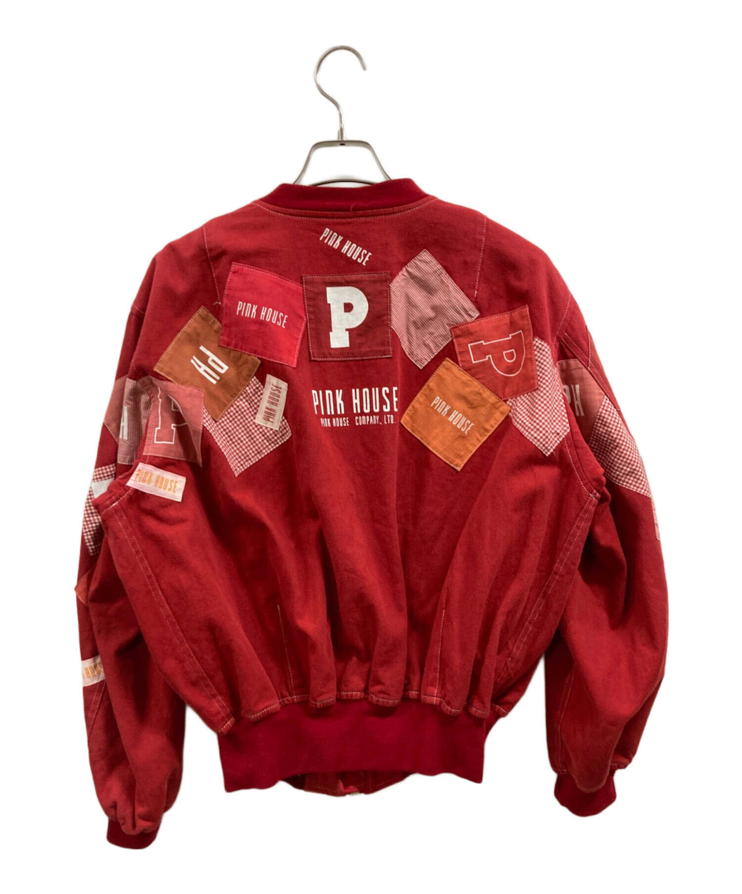 中古・古着通販】PINK HOUSE (ピンクハウス) MA-1ジャケット レッド