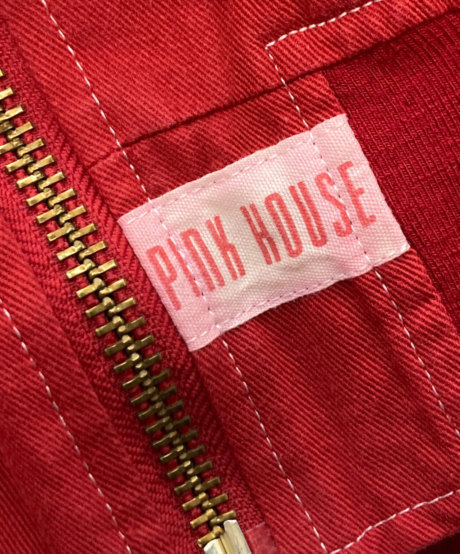 中古・古着通販】PINK HOUSE (ピンクハウス) MA-1ジャケット レッド