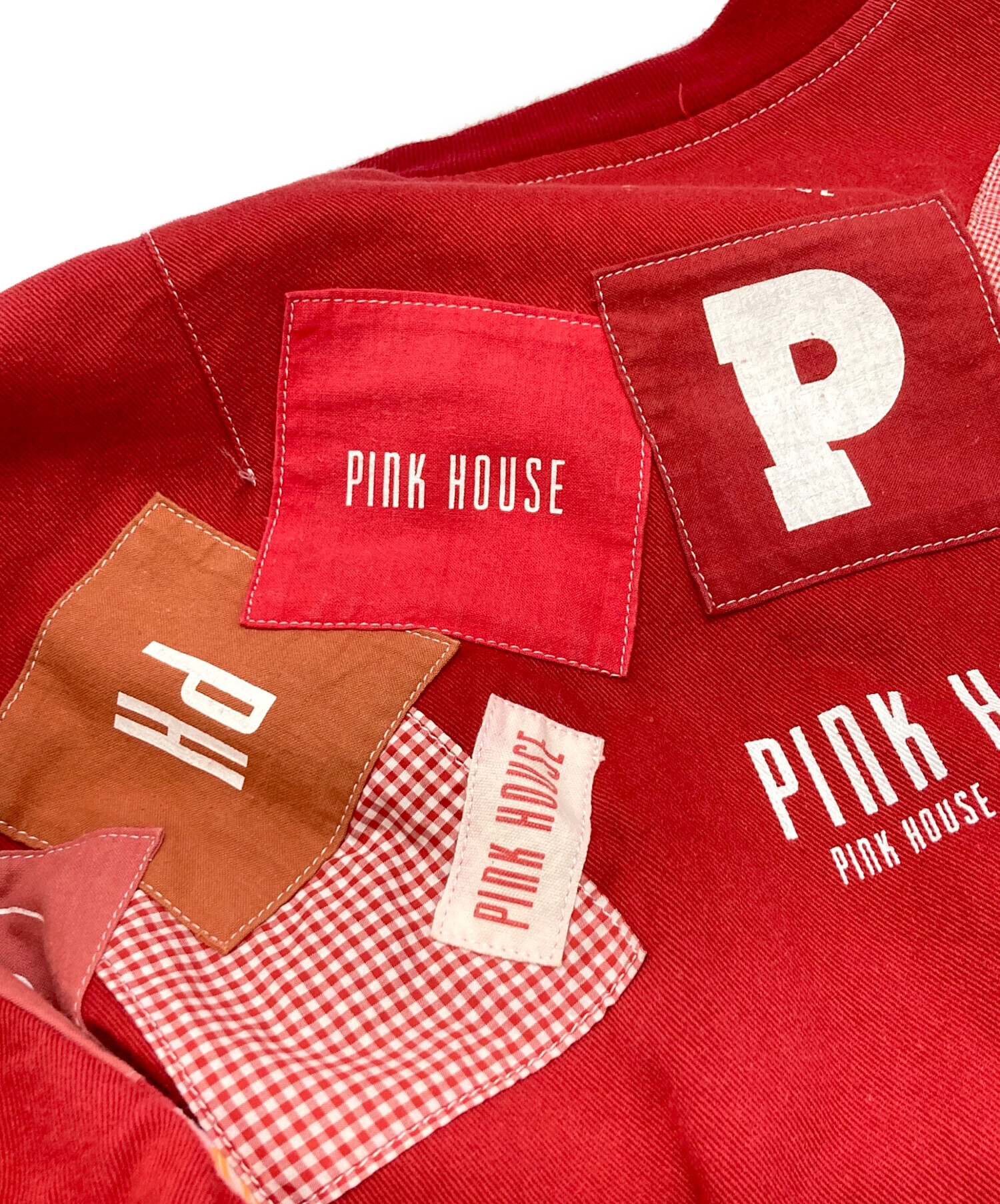 中古・古着通販】PINK HOUSE (ピンクハウス) MA-1ジャケット レッド