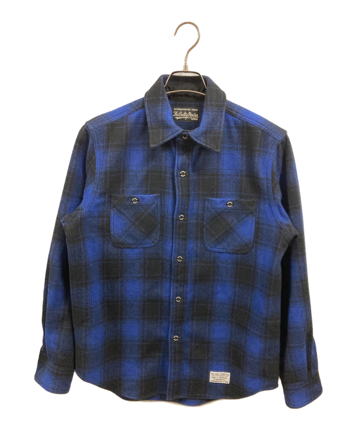 中古・古着通販】WACKO MARIA (ワコマリア) チェックフランネルシャツ