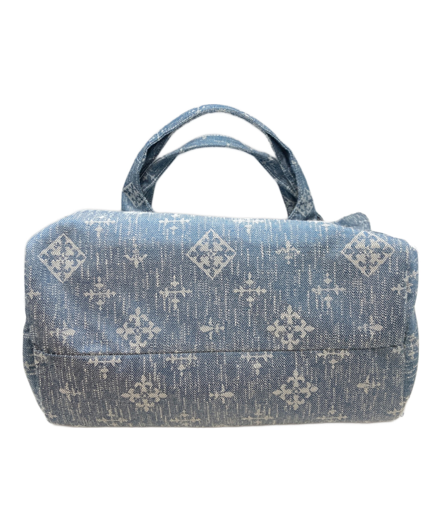 中古・古着通販】russet (ラシット) デニムジャガードトートバッグ