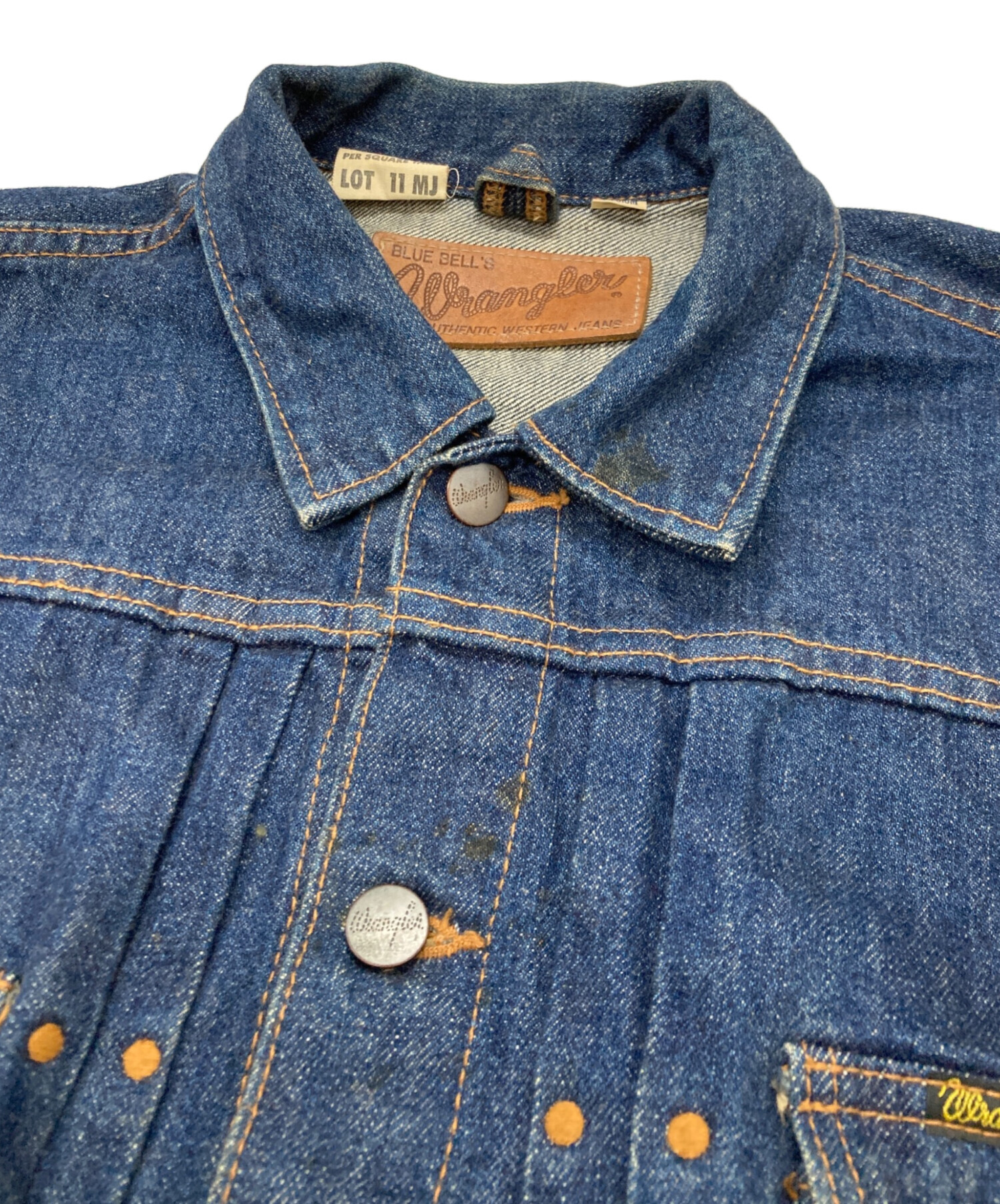 中古・古着通販】Wrangler (ラングラー) 11MJ デニムジャケット