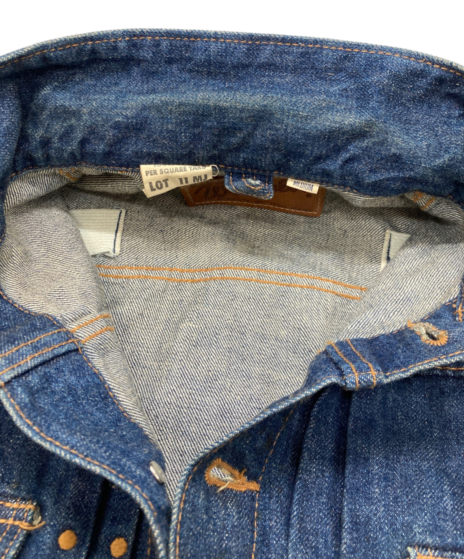 中古・古着通販】Wrangler (ラングラー) 11MJ デニムジャケット