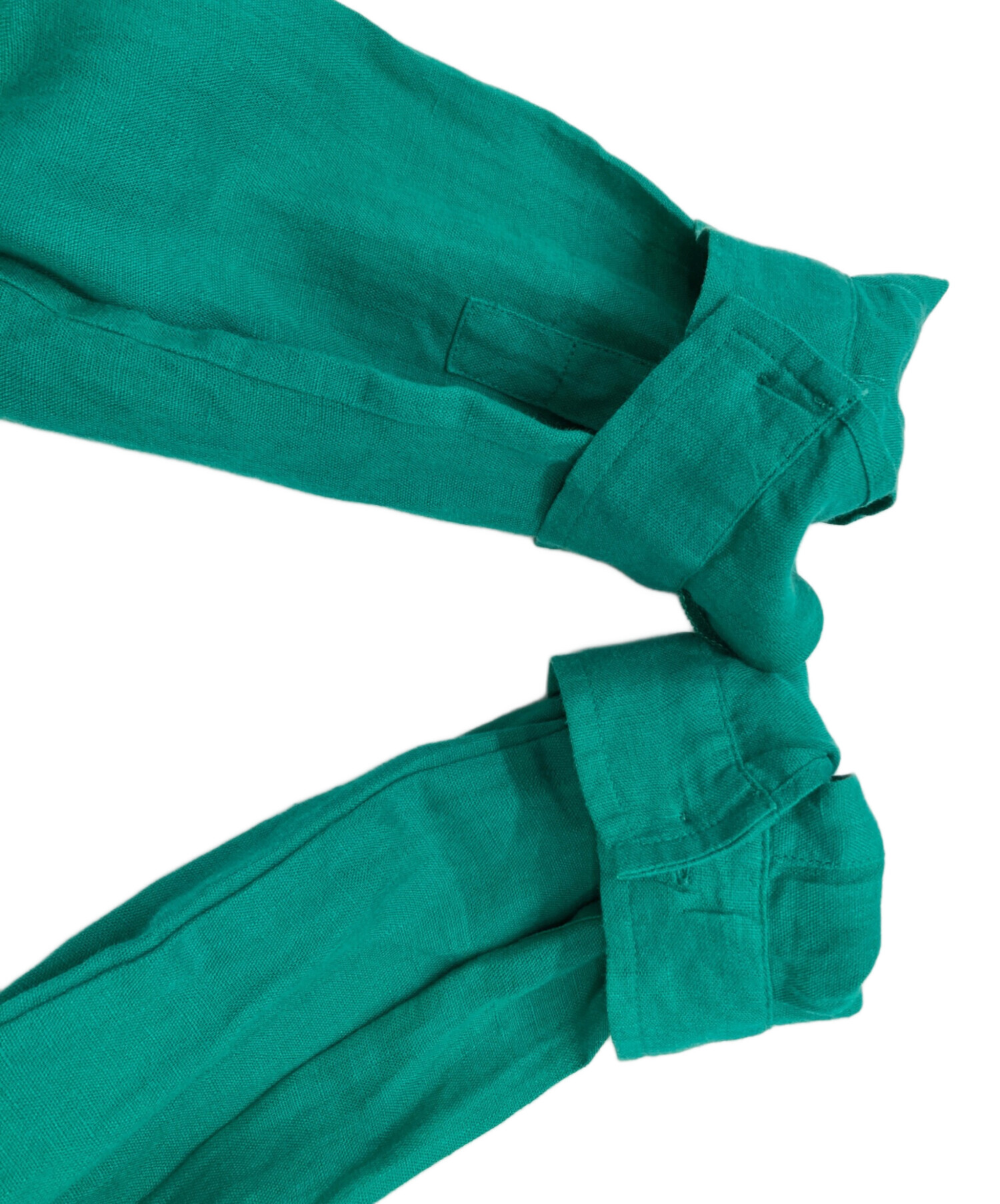 中古・古着通販】MaxMara (マックスマーラ) リネンシャツ グリーン