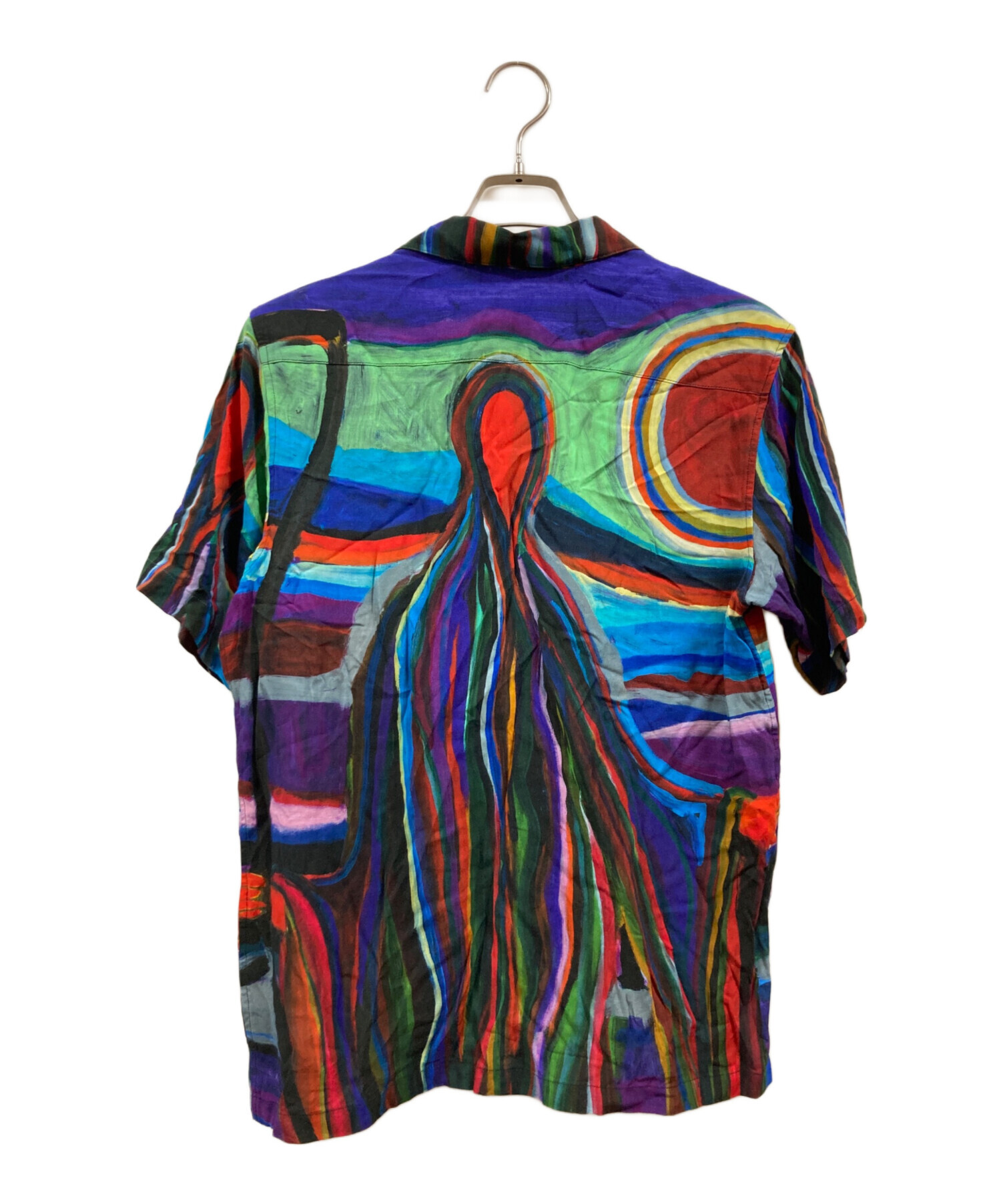 中古・古着通販】SUPREME (シュプリーム) Reaper Rayon Shirts ブルー