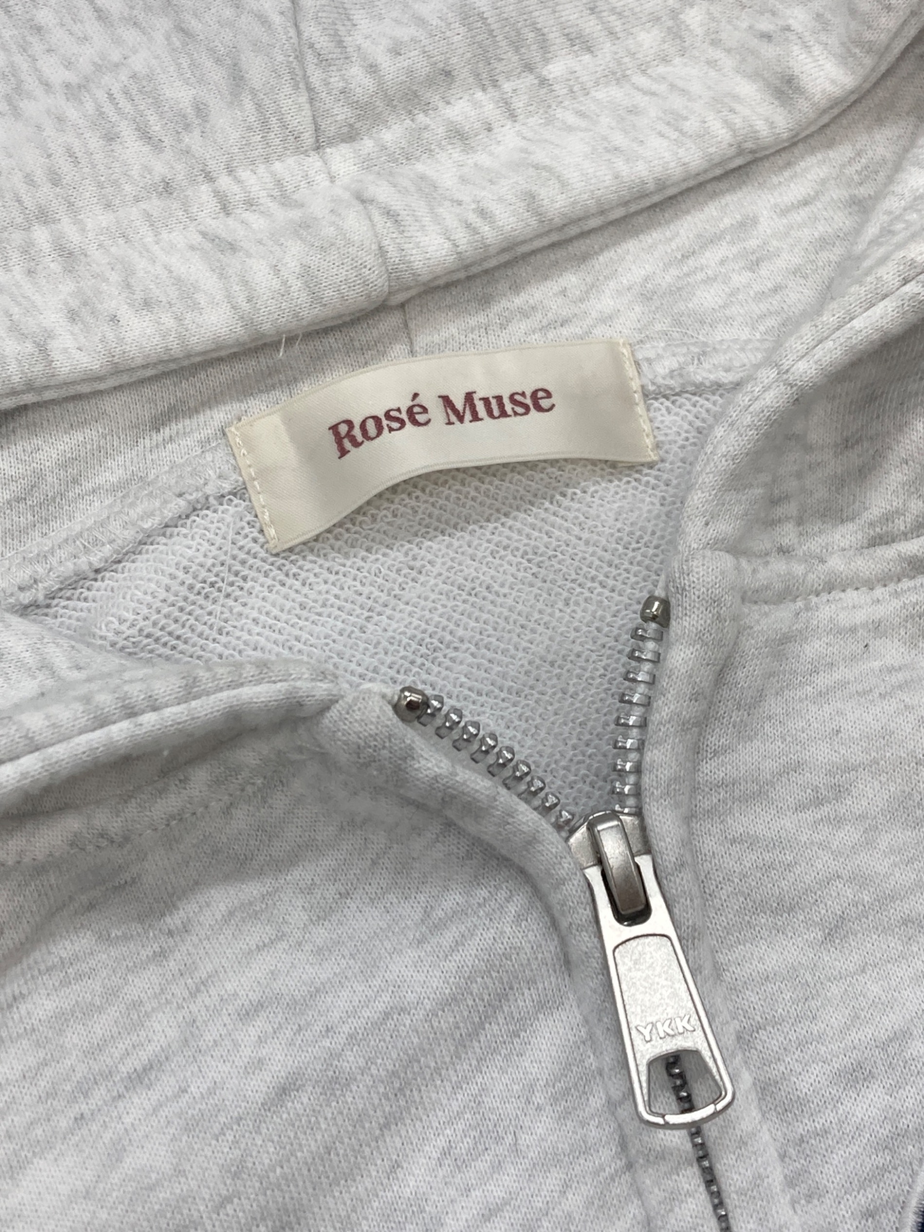 中古・古着通販】Rose Muse (ロゼミューズ) Fur logo zip hoodie
