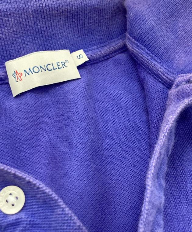 中古・古着通販】MONCLER (モンクレール) ポロシャツ パープル サイズ