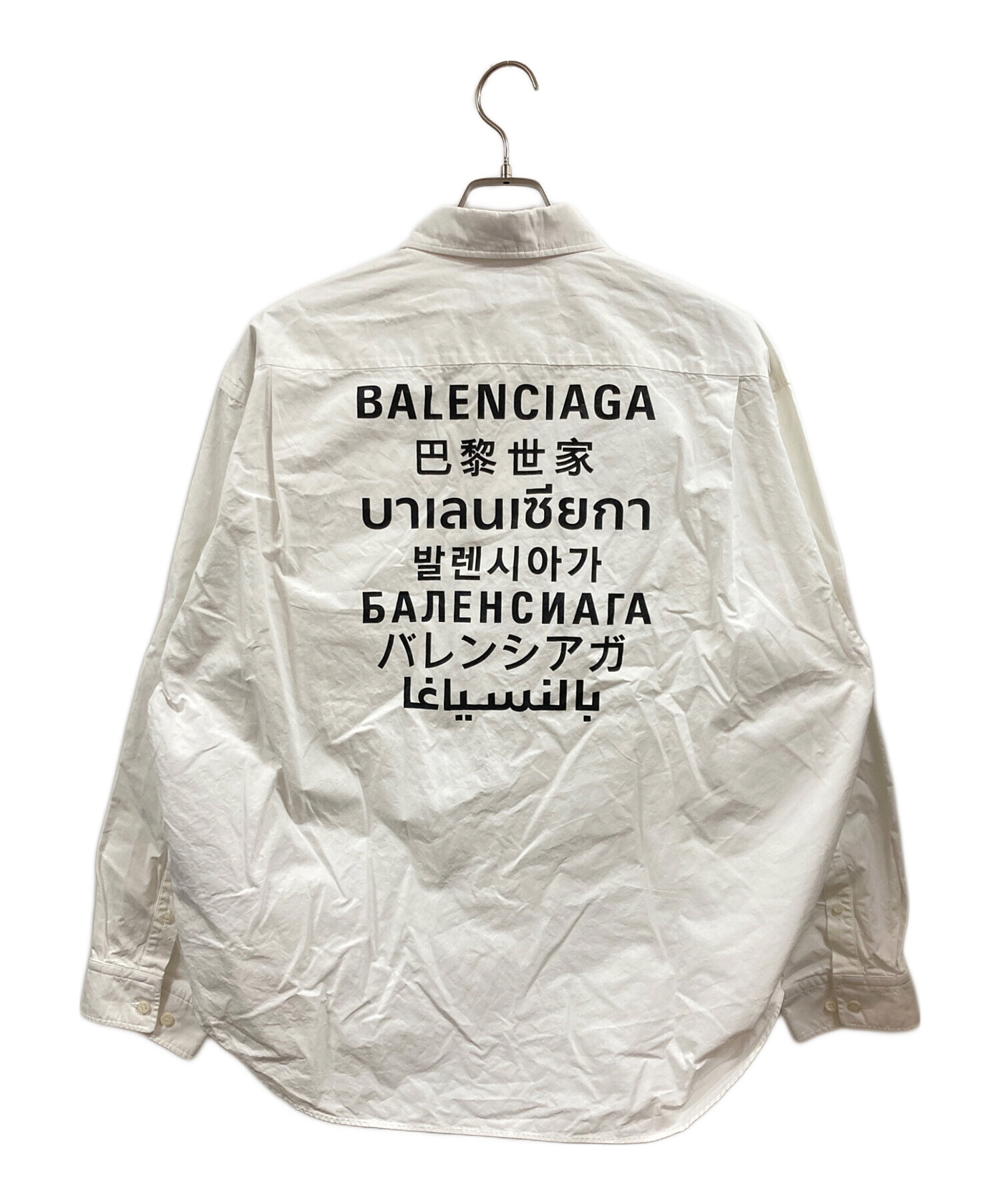 中古・古着通販】BALENCIAGA (バレンシアガ) マルチランゲージロゴ