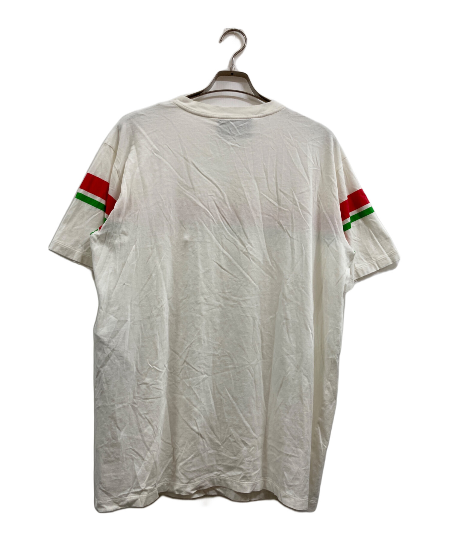 中古・古着通販】GUCCI (グッチ) ブレードプリントプリントTシャツ 