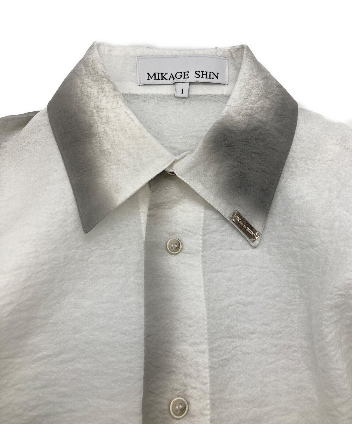 中古・古着通販】MIKAGE SHIN (ミカゲ シン) Shadow Textured Sheer 