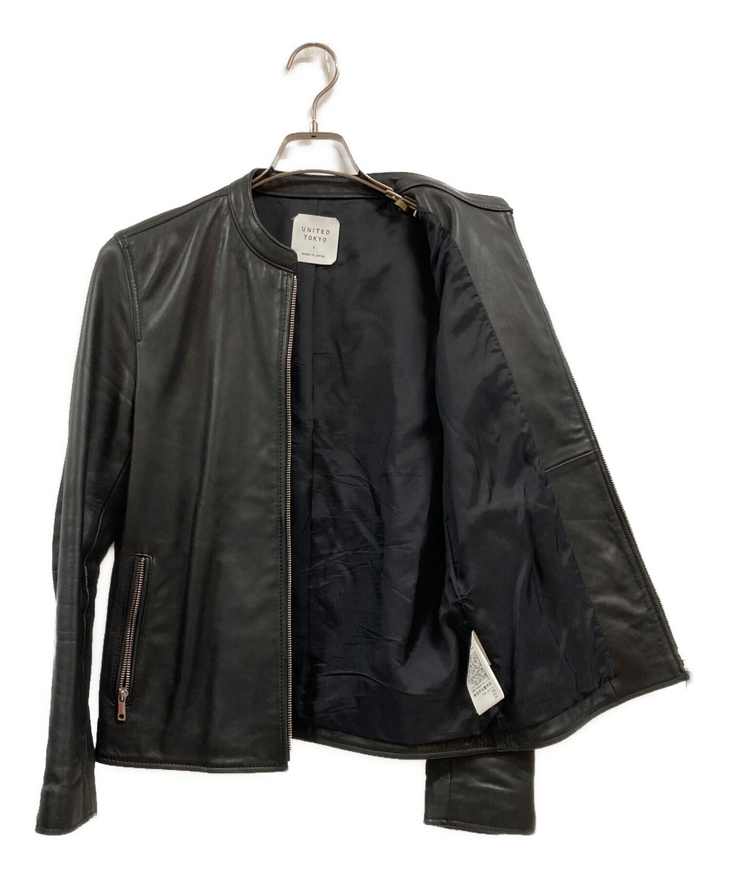 中古・古着通販】UNITED TOKYO (ユナイテッドトーキョー) ラムレザー