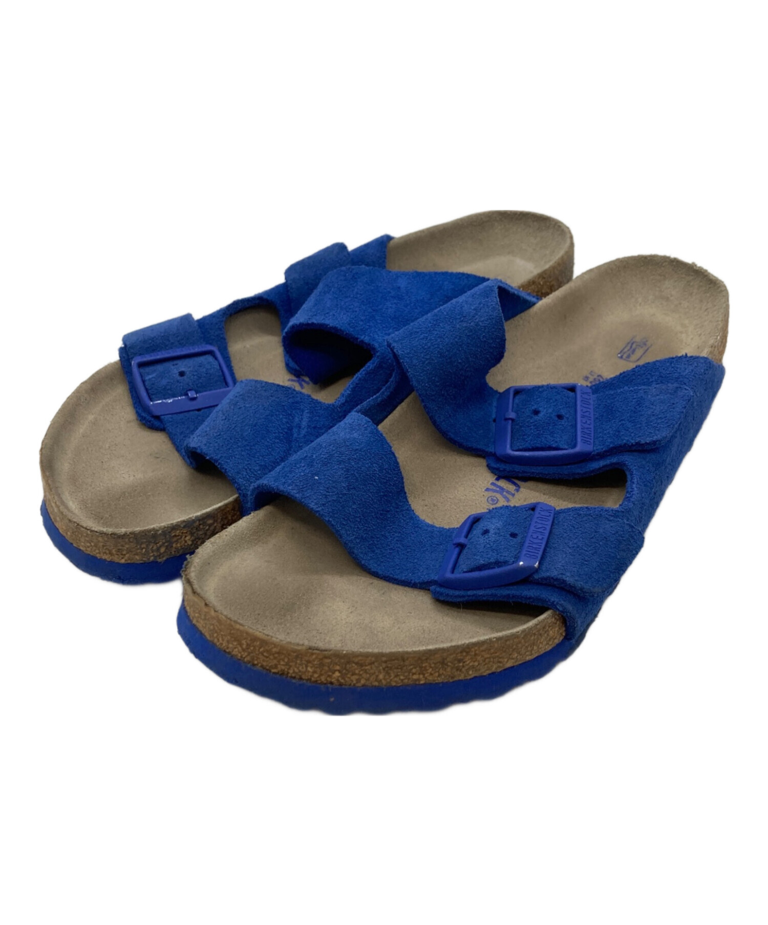 中古・古着通販】BIRKENSTOCK (ビルケンシュトック) サンダル ブルー