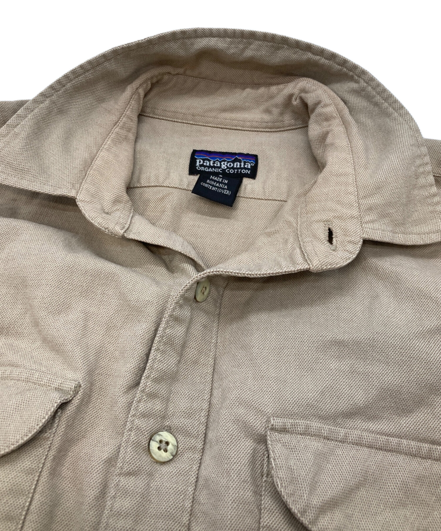 中古・古着通販】Patagonia (パタゴニア) オーガニックコットンシャツ パタゴニアオーガニックコットンシャツベージュサイズM 新品未使用