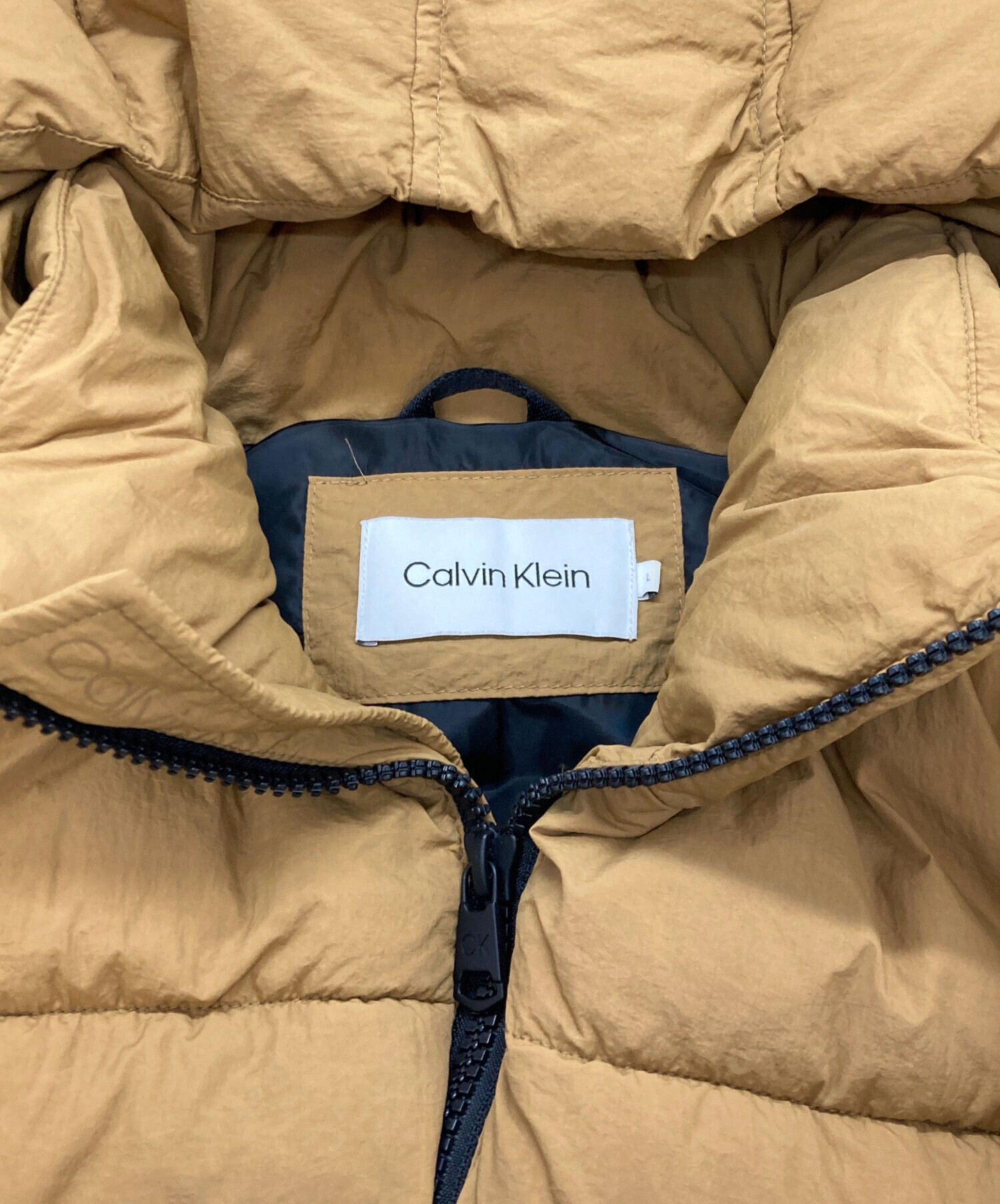 中古・古着通販】Calvin Klein (カルバンクライン) ナイロンパファー 
