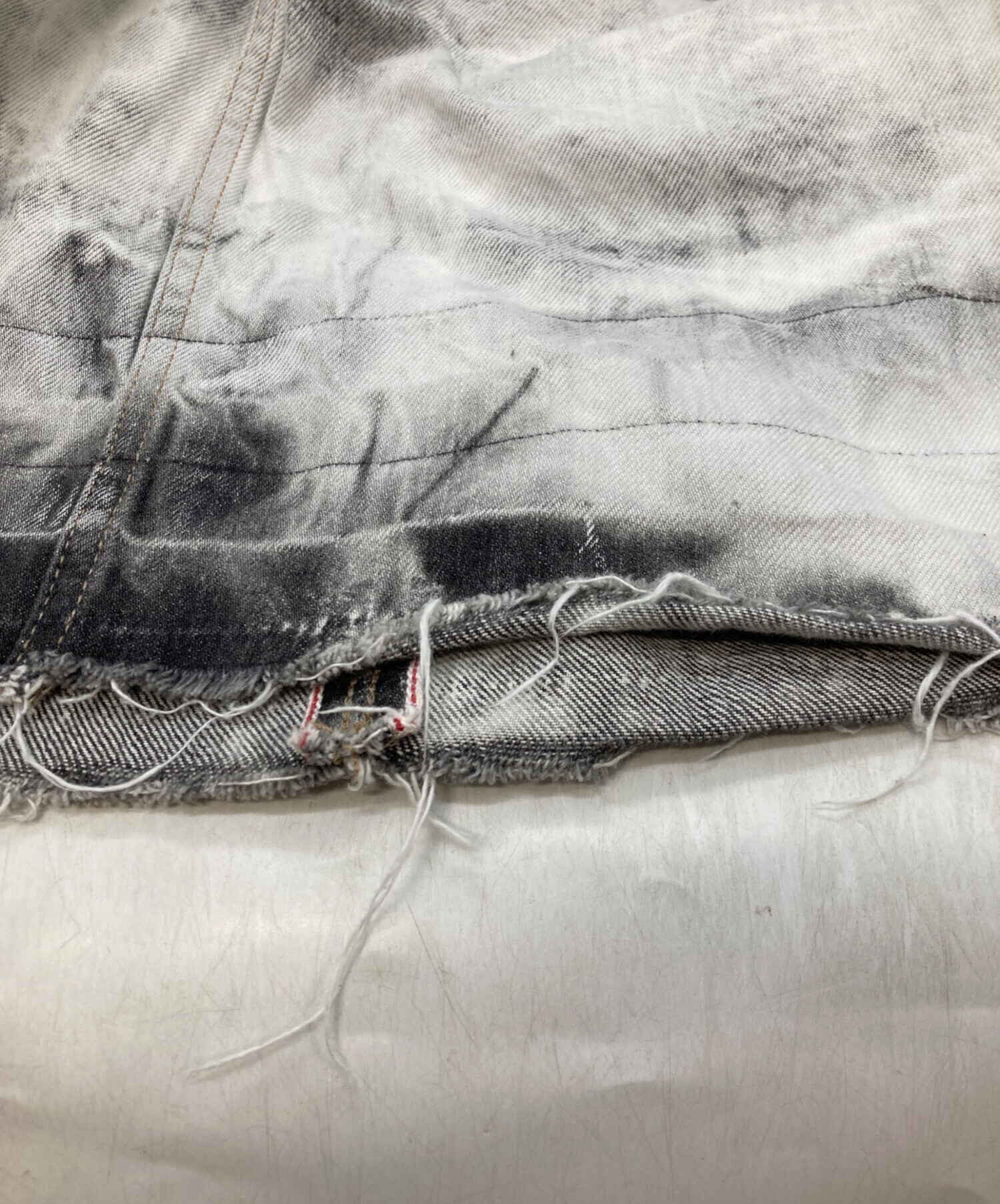 中古・古着通販】RICK OWENS (リックオウエンス) ブリーチブラック
