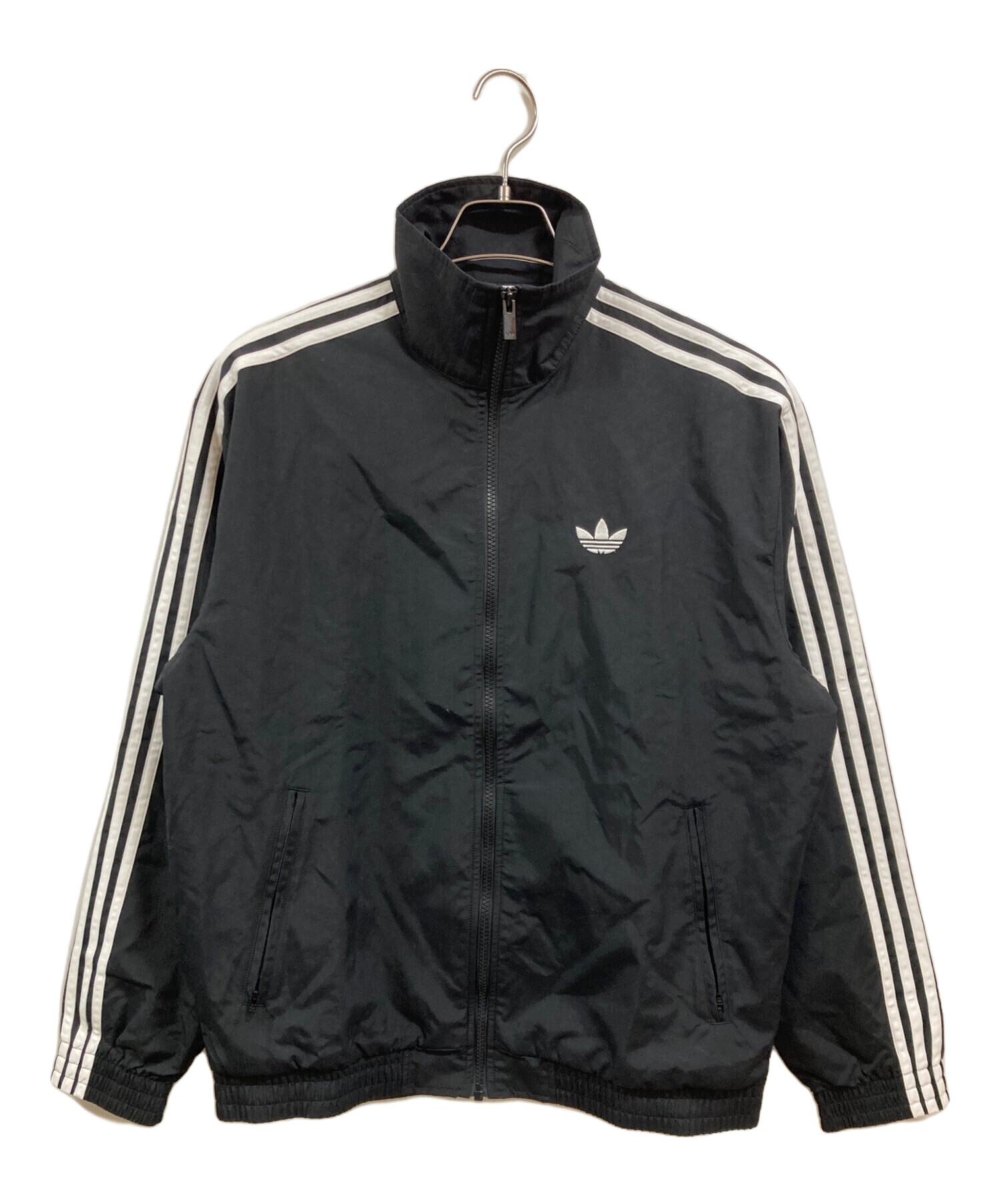 【ビッグサイズ2XO‼️】adidasファイヤーバード ジャージ 黒 グレー 古着 中古・古着通販】adidas (アディダス) ファイヤーバード ウーブン