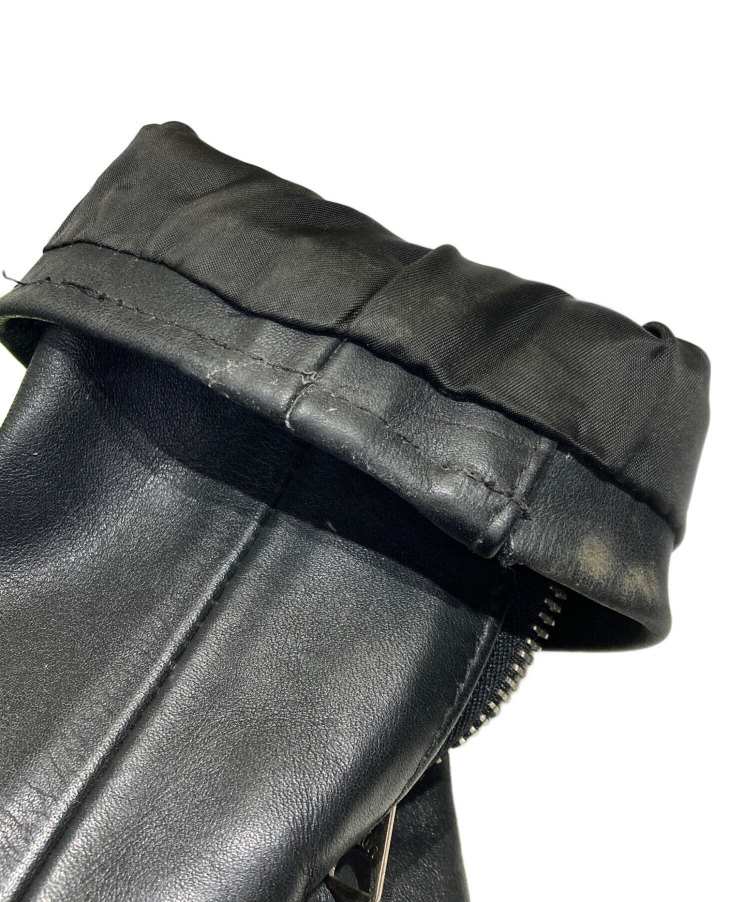 中古・古着通販】Schott (ショット) 643ライナー付レザーライダース