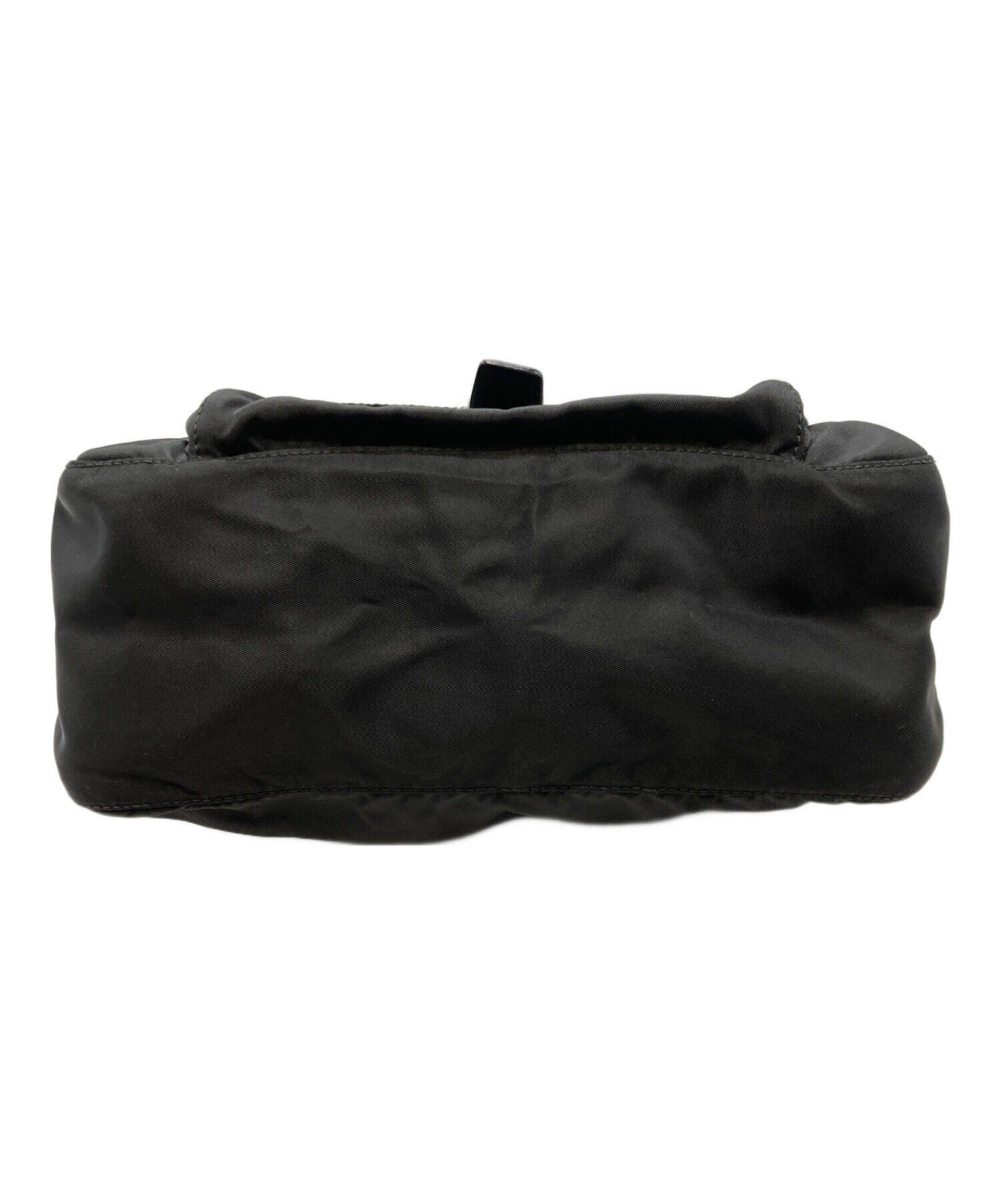 美品 正規品 PRADA ブラック ナイロン ショルダーバッグ GR10-19 中古・古着通販】PRADA (プラダ) ナイロンショルダーバッグ ブラック