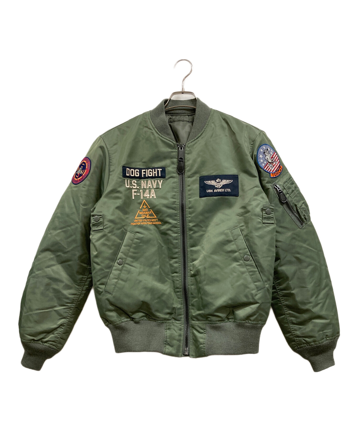 中古・古着通販】AVIREX (アヴィレックス) MA-1ジャケット TOM CAT