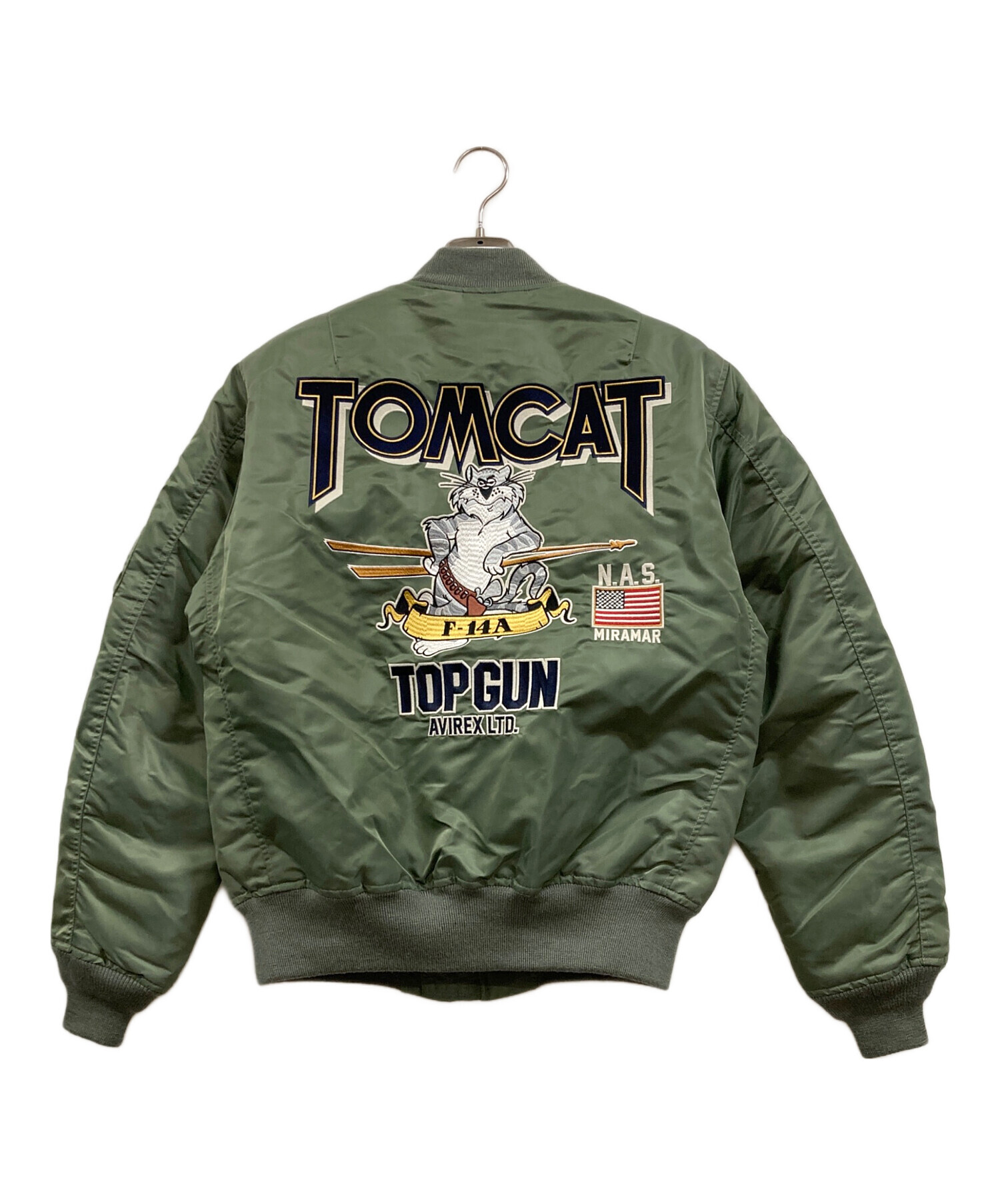 中古・古着通販】AVIREX (アヴィレックス) MA-1ジャケット TOM CAT